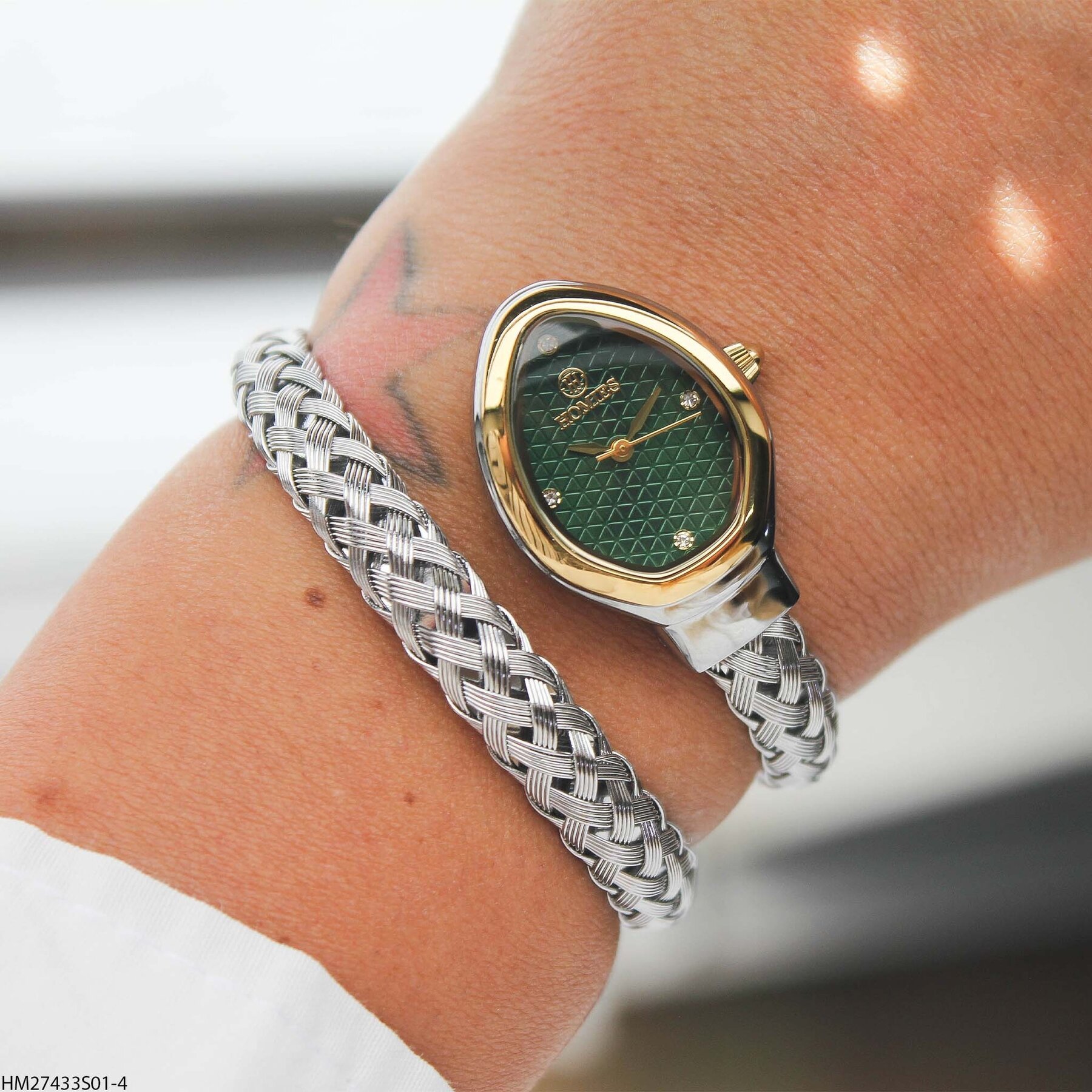 Homies HM27433S01-4 Steel Strap Women Watch