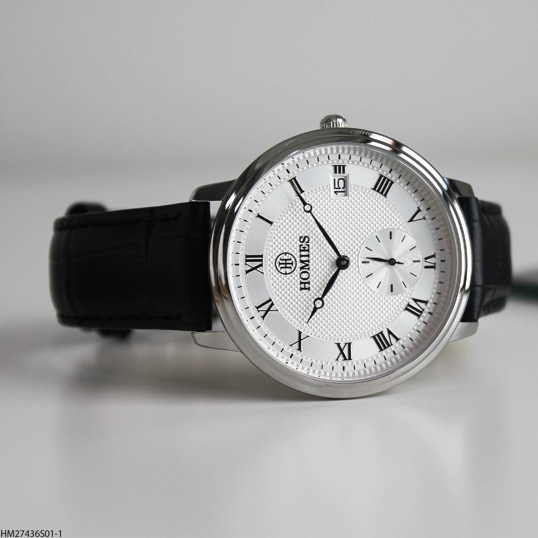 Homies HM27436S01-1 Leather Strap Men Watch