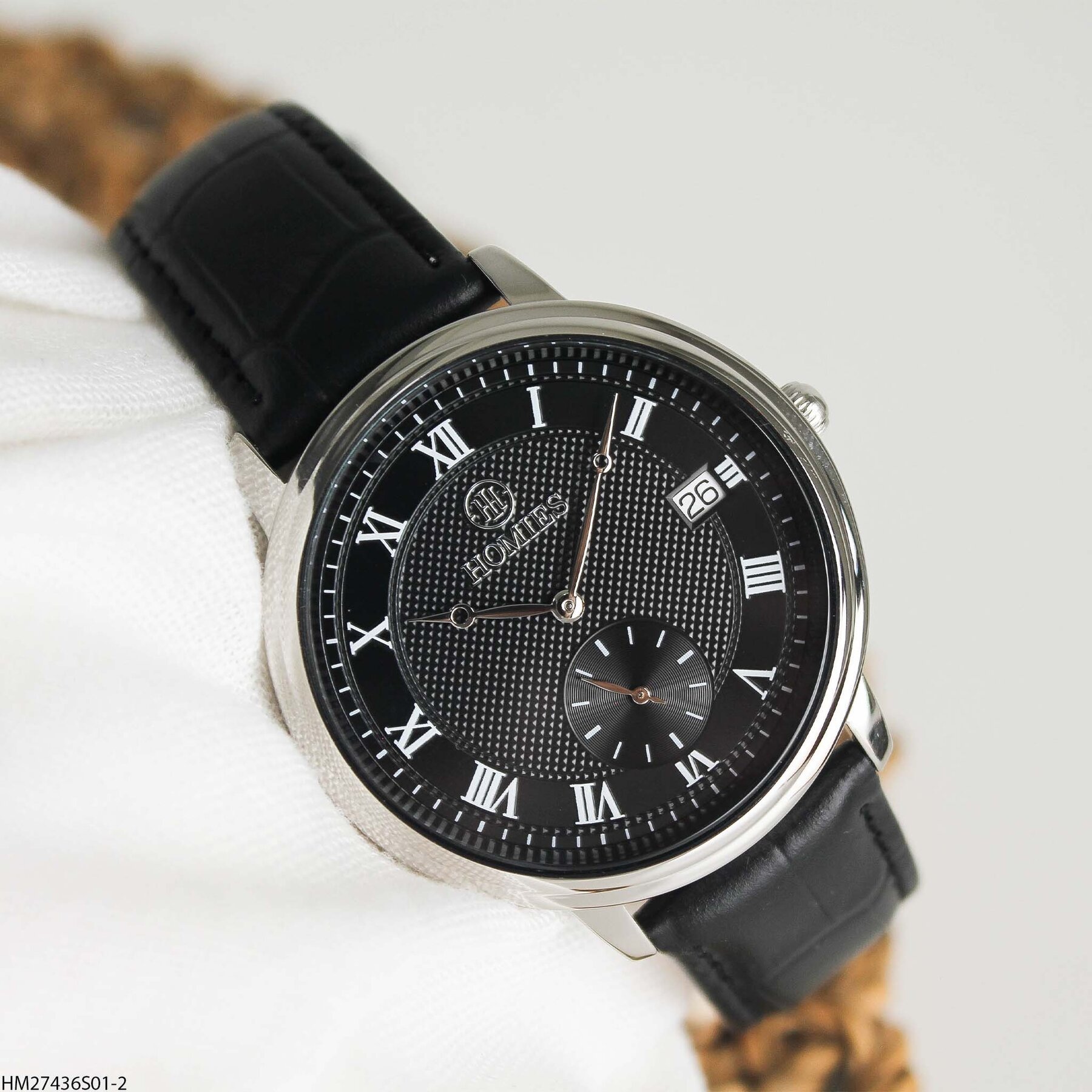 Homies HM27436S01-2 Leather Strap Men Watch