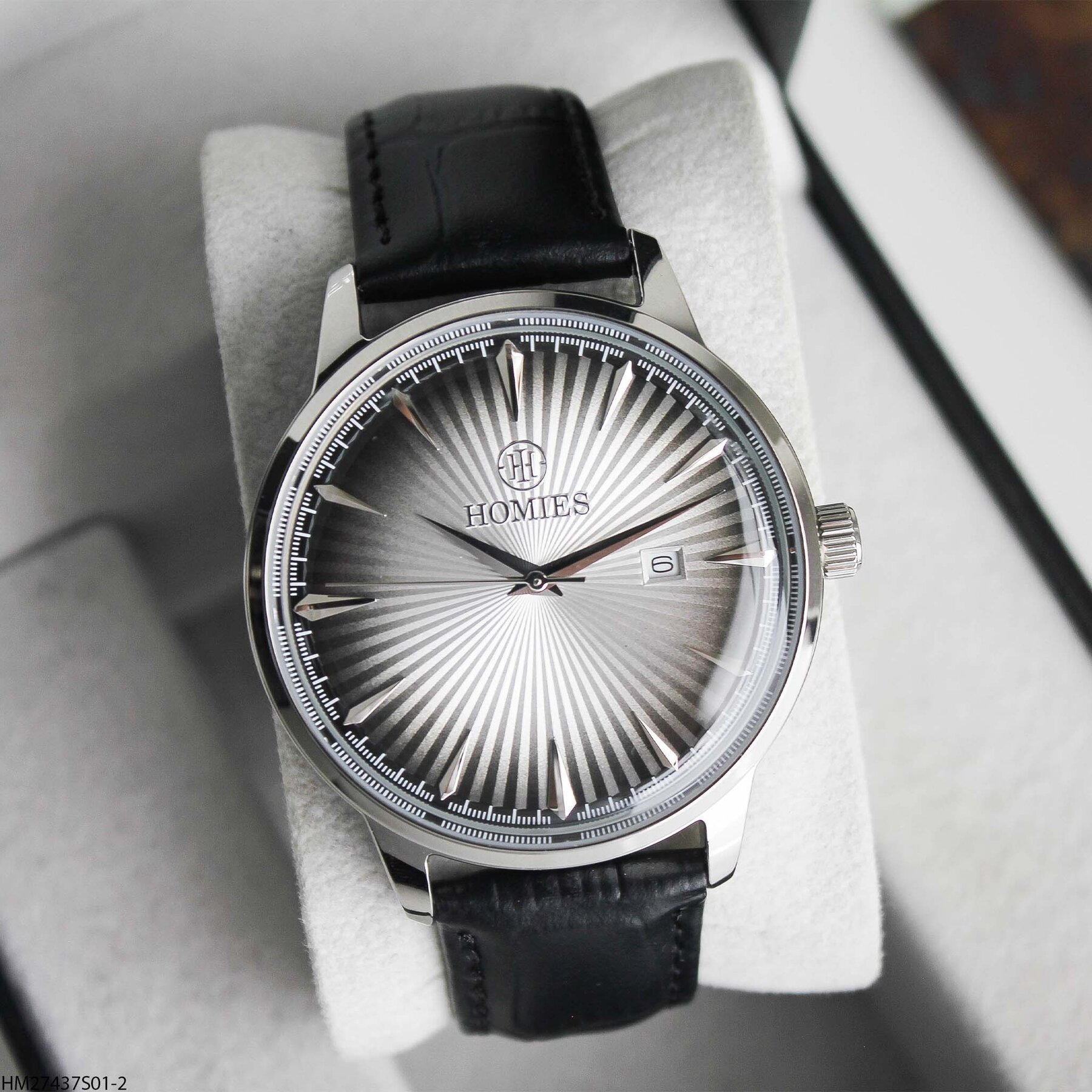 Homies HM27437S01-2 Leather Strap Men Watch