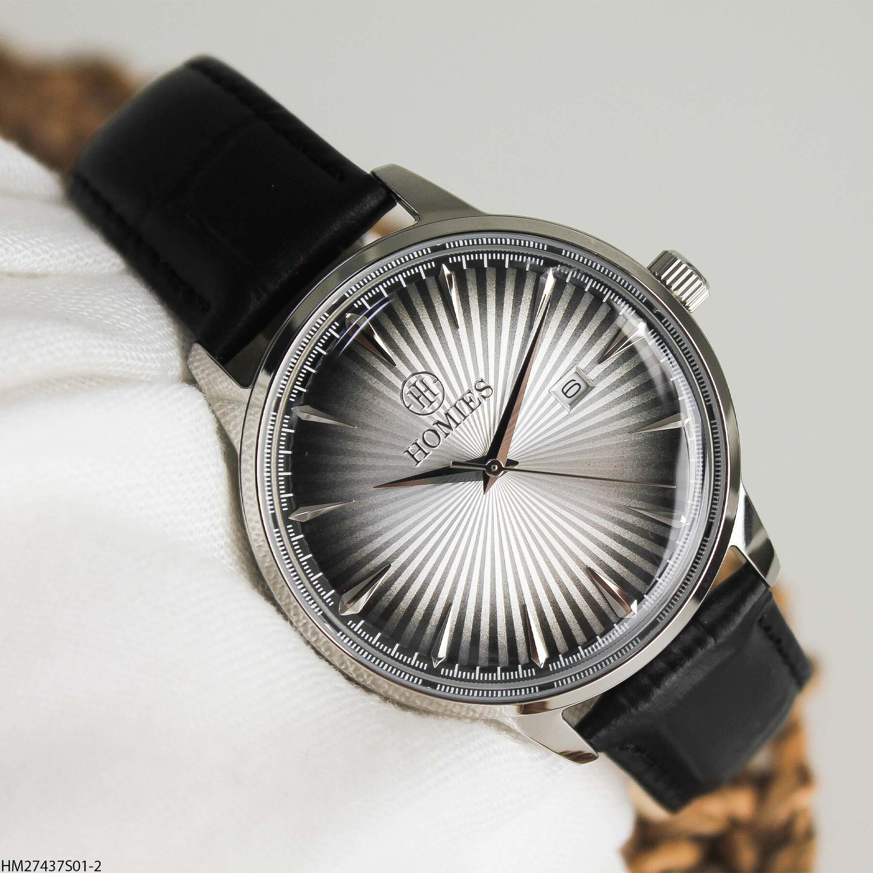 Homies HM27437S01-2 Leather Strap Men Watch