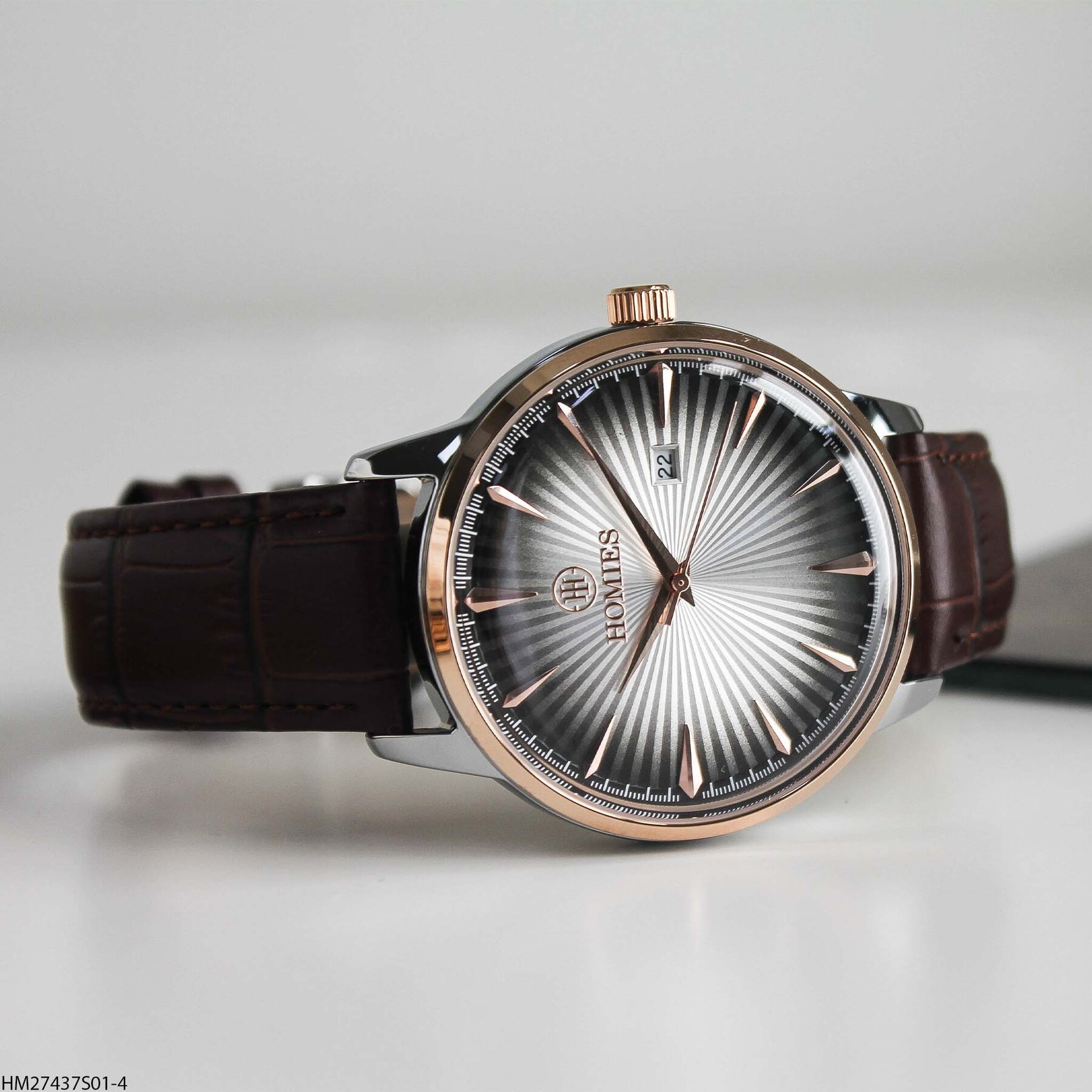 Homies HM27437S01-4 Leather Strap Men Watch