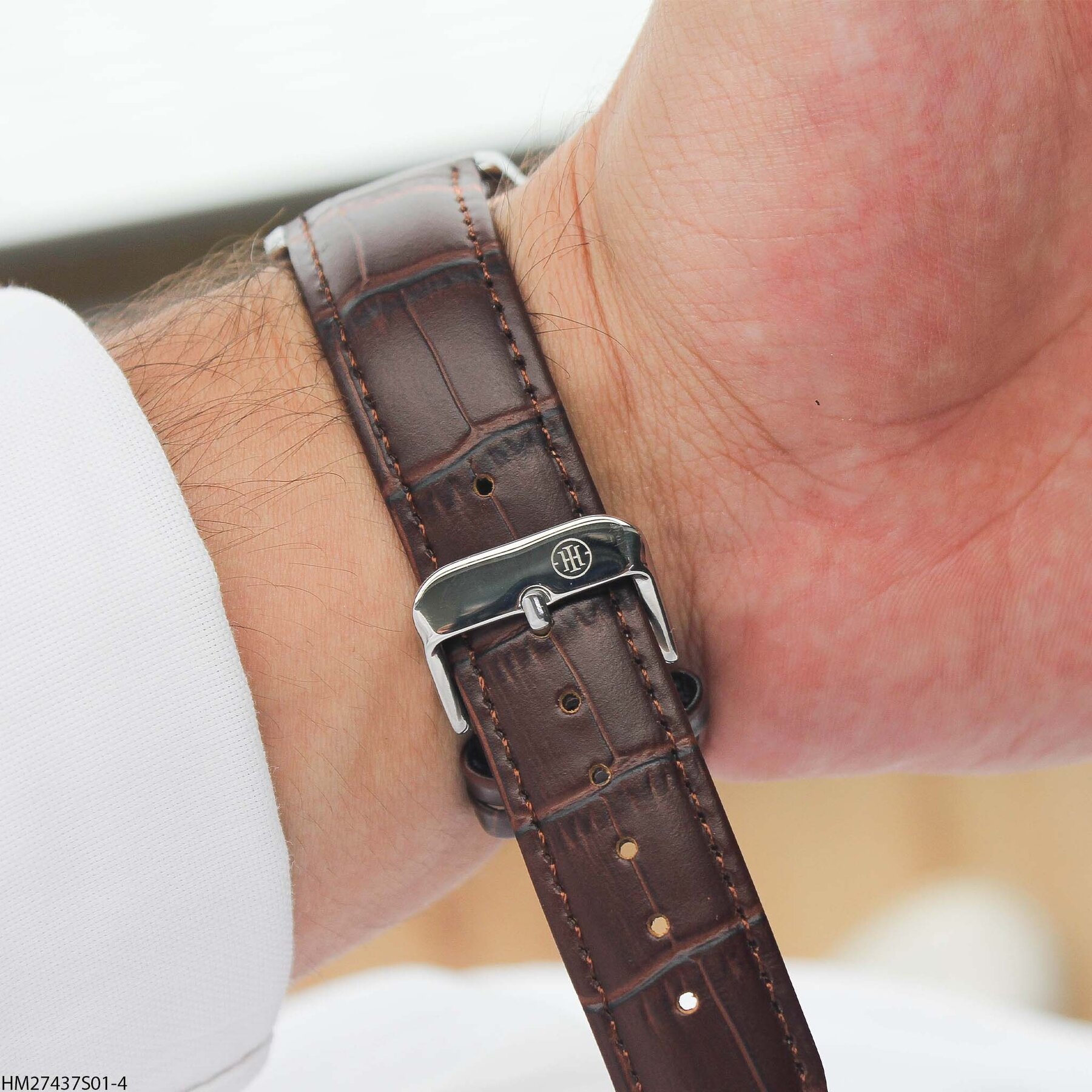 Homies HM27437S01-4 Leather Strap Men Watch