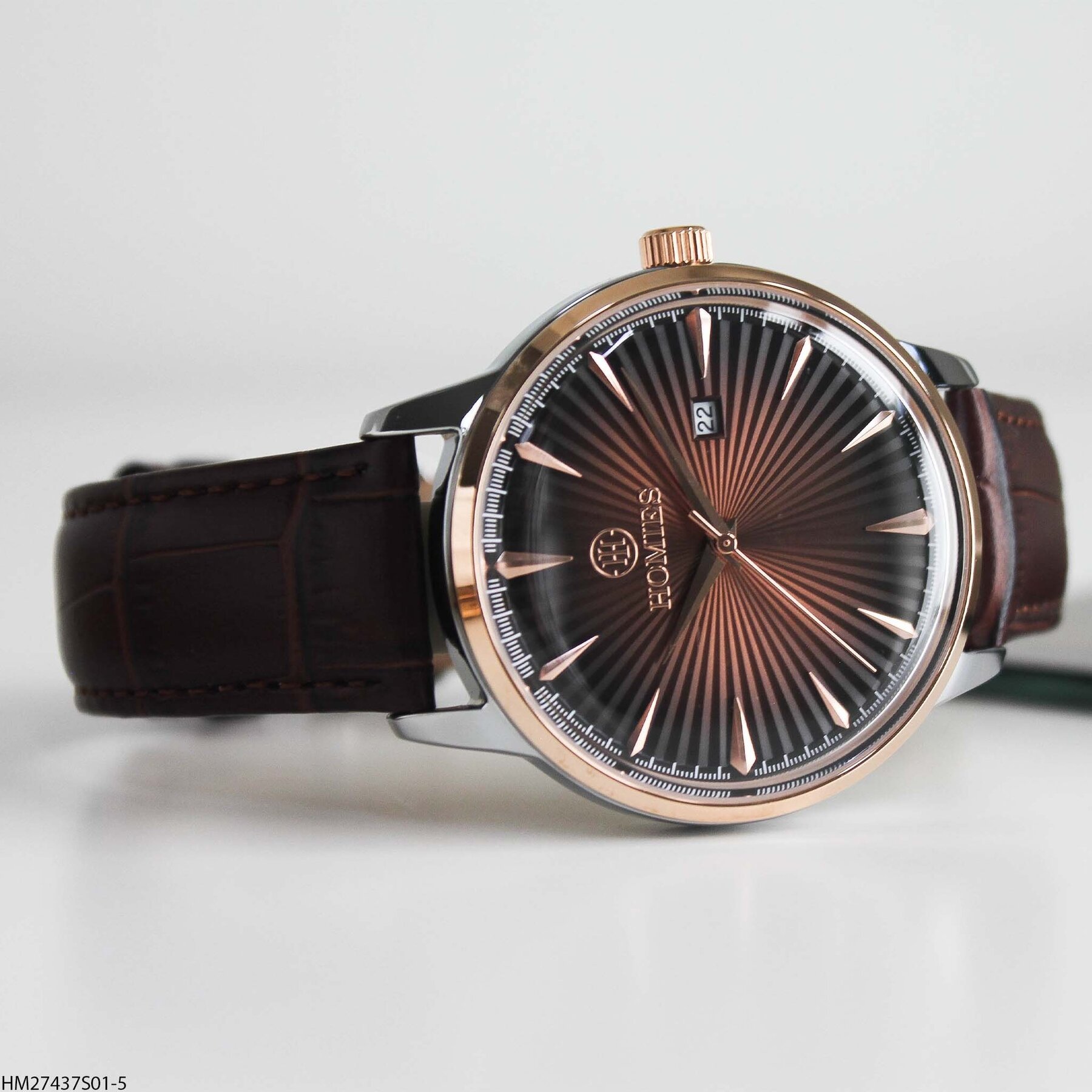 Homies HM27437S01-5 Leather Strap Men Watch