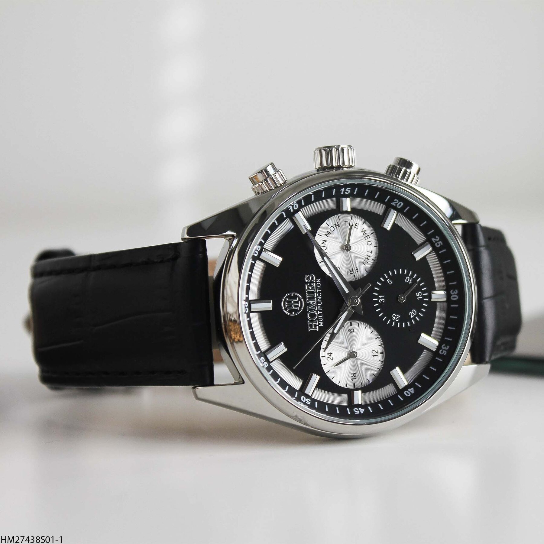 Homies HM27438S01-1 Leather Strap Men Watch