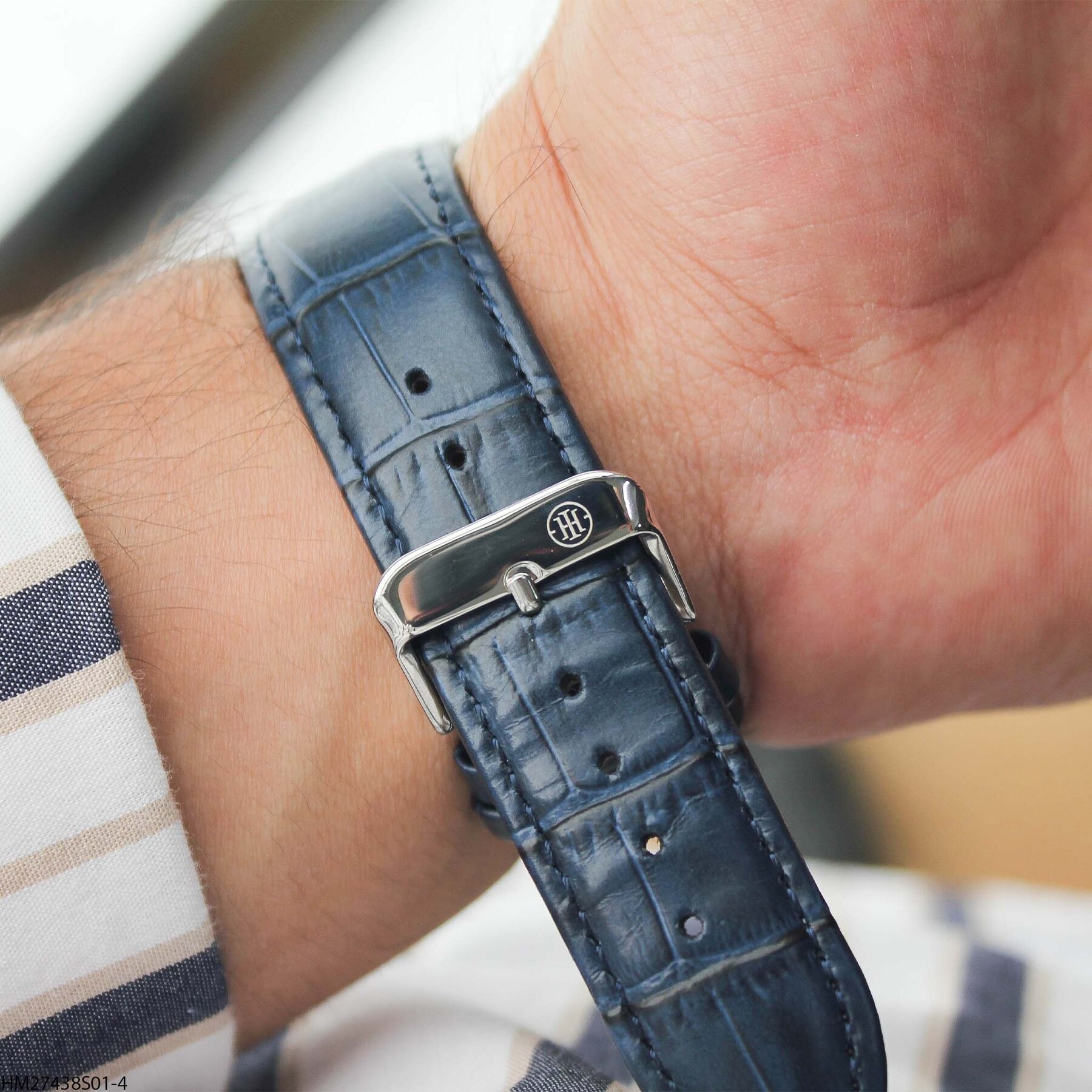 Homies HM27438S01-4 Leather Strap Men Watch