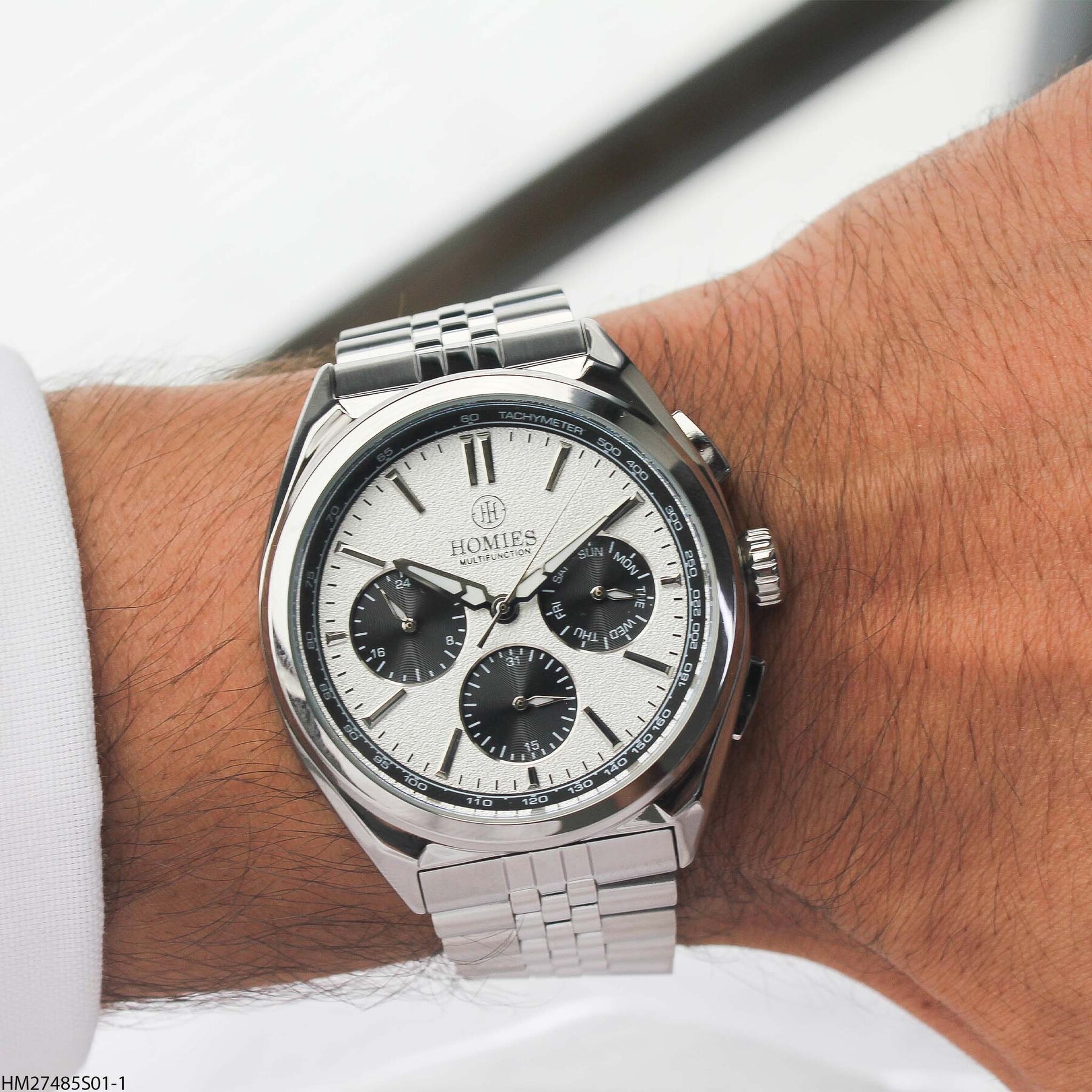 Homies HM27485S01-1 Steel Strap Men Watch