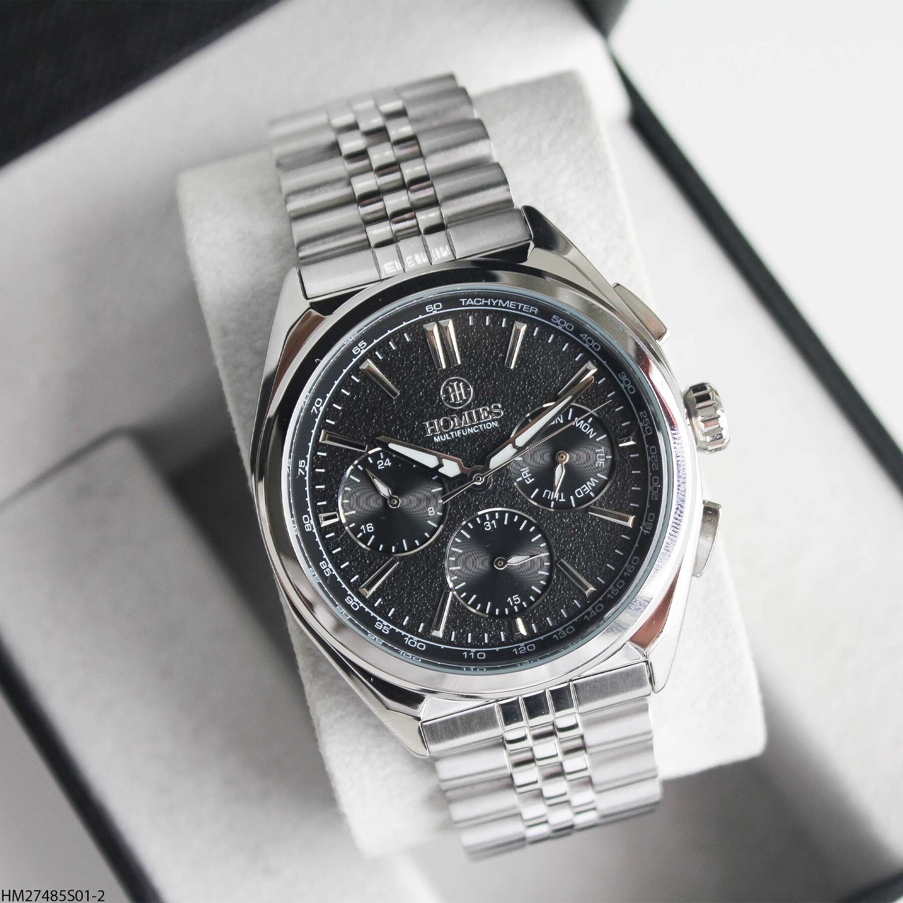 Homies HM27485S01-2 Steel Strap Men Watch