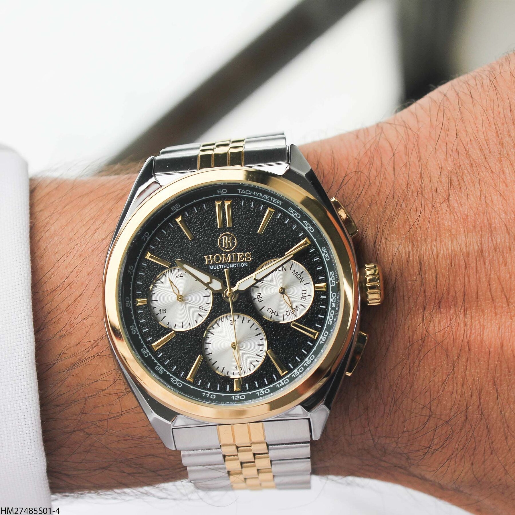 Homies HM27485S01-4 Steel Strap Men Watch