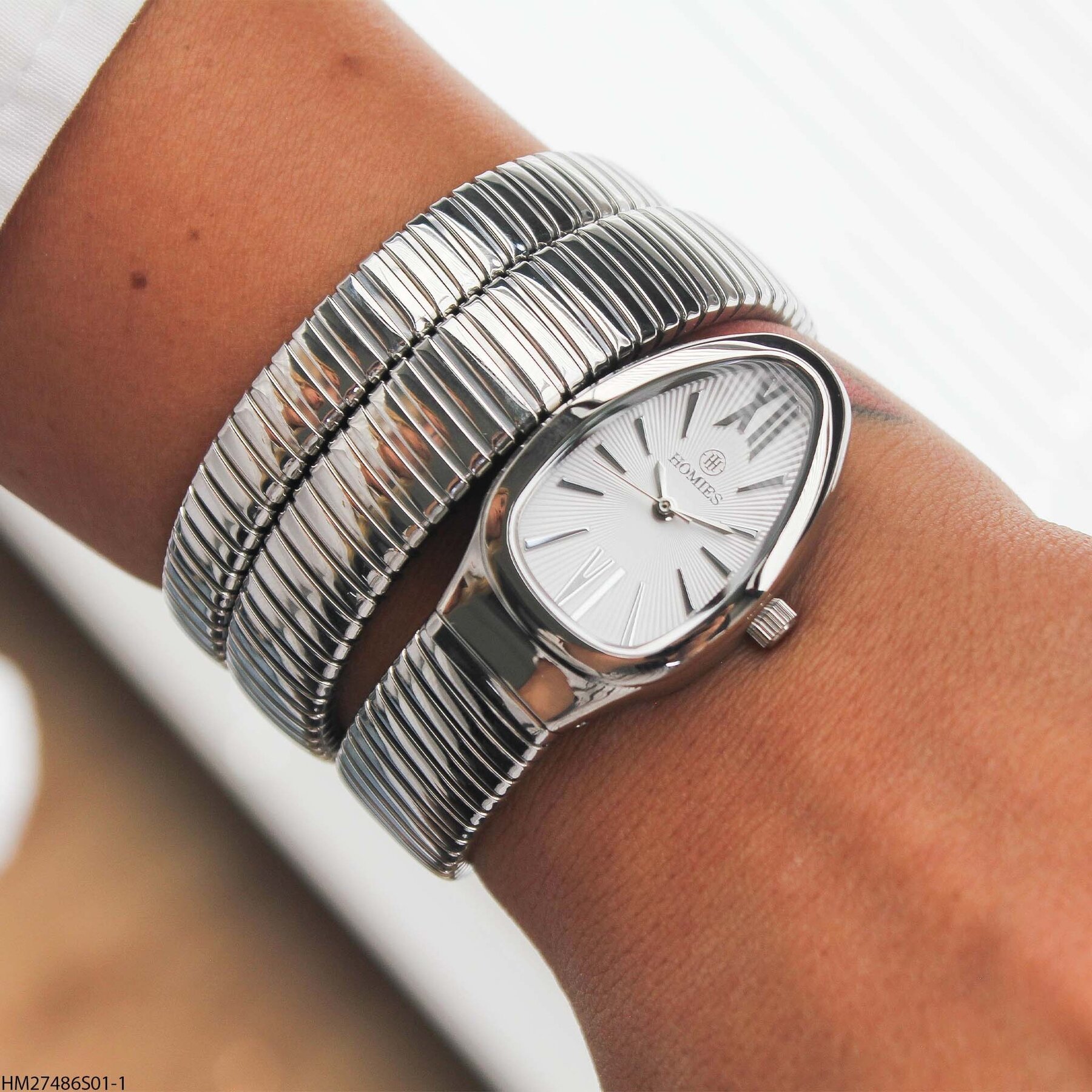 Homies HM27486S01-1 Çelik kordonlu Kadın Kol Saati