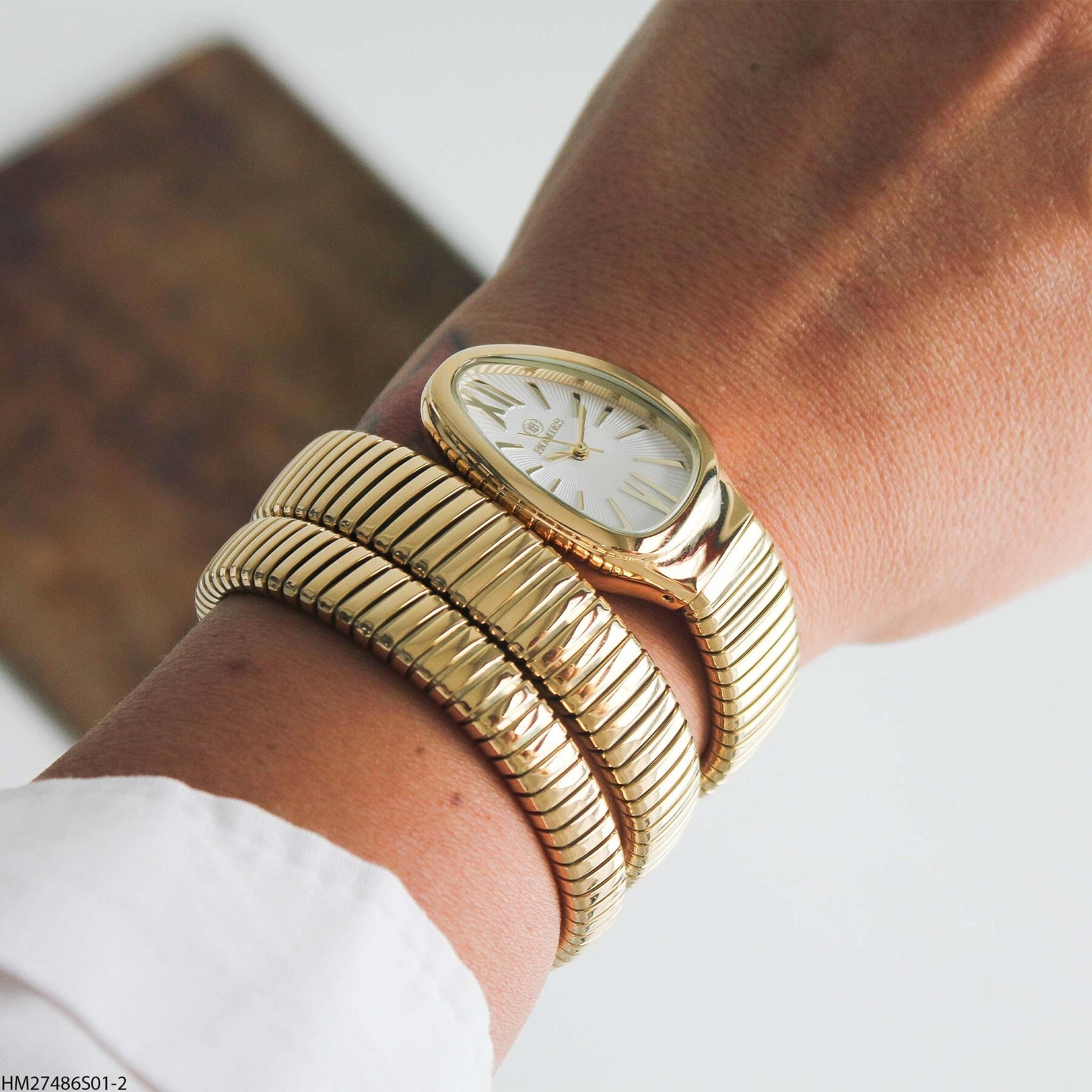 Homies HM27486S01-2 Steel Strap Women Watch