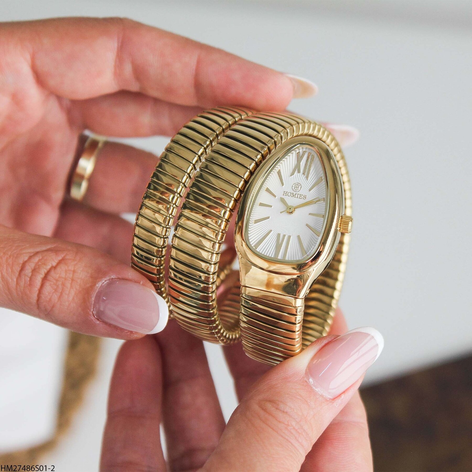 Homies HM27486S01-2 Steel Strap Women Watch