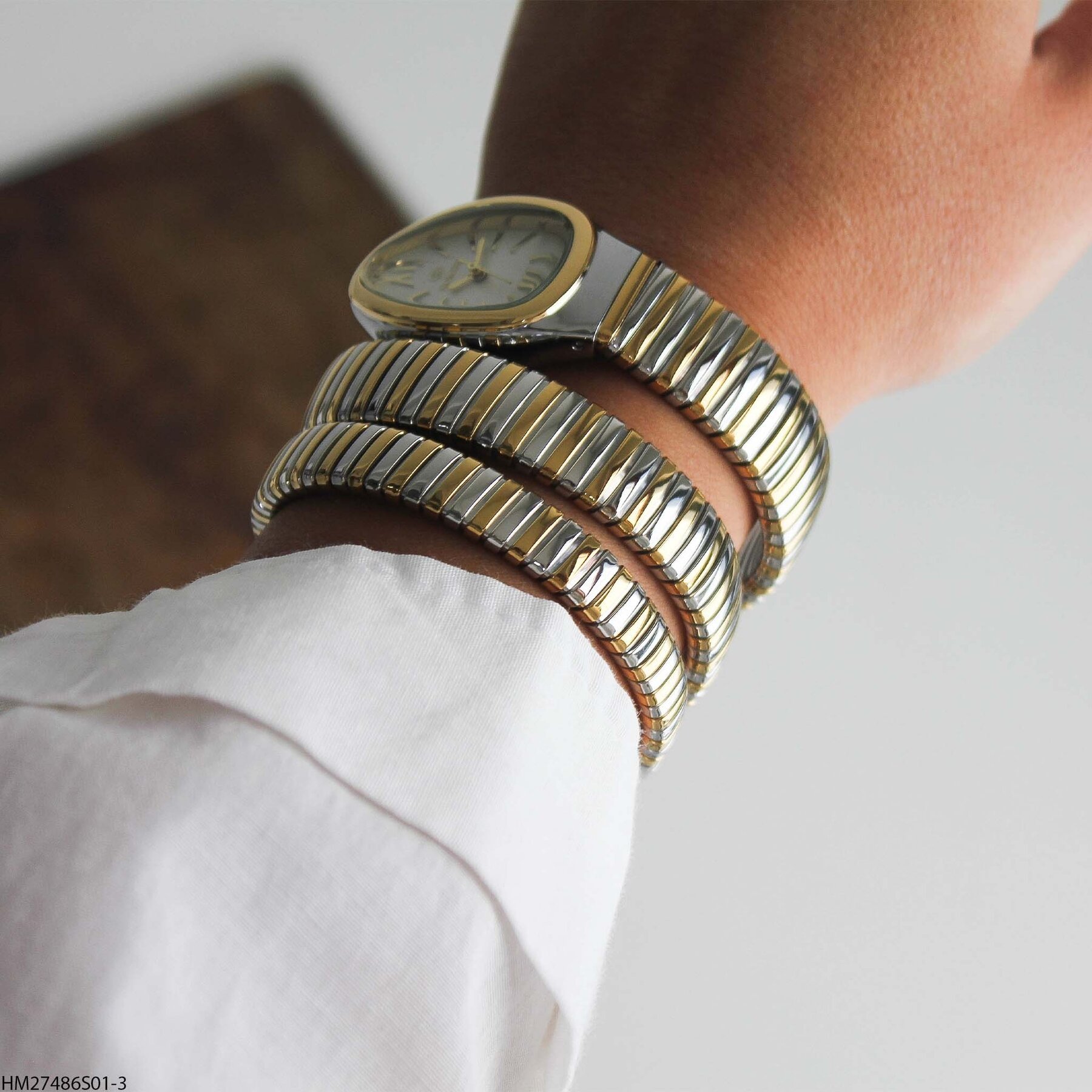 Homies HM27486S01-3 Steel Strap Women Watch