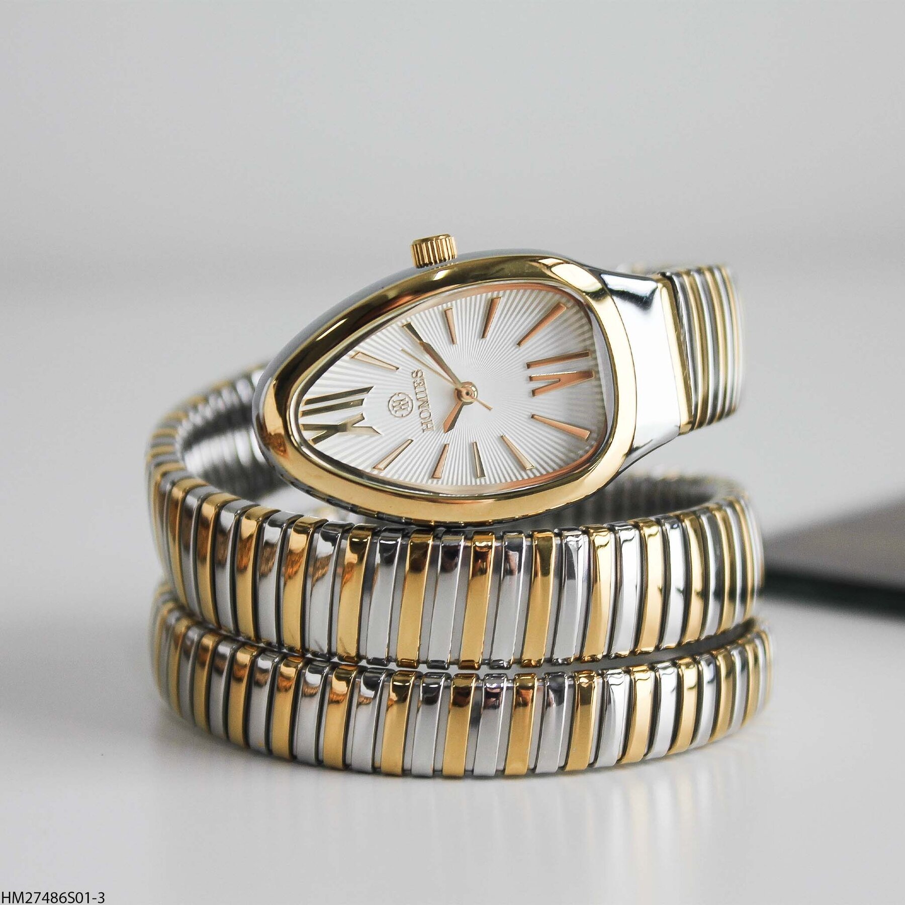 Homies HM27486S01-3 Steel Strap Women Watch