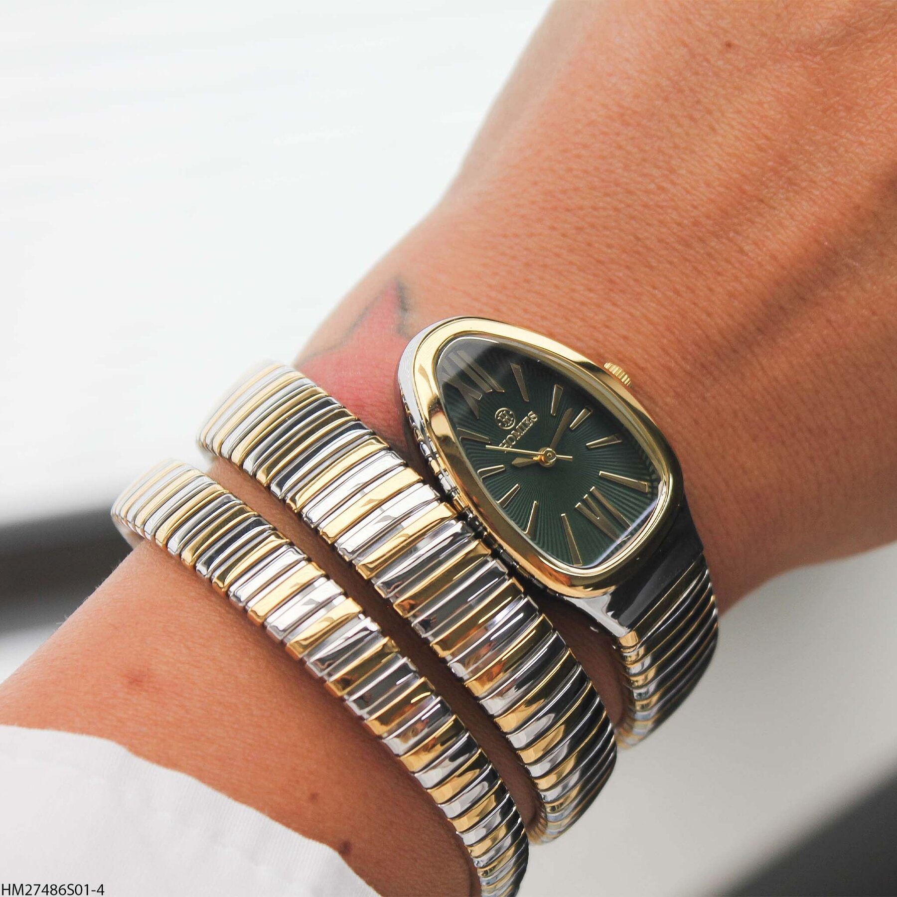 Homies HM27486S01-4 Steel Strap Women Watch