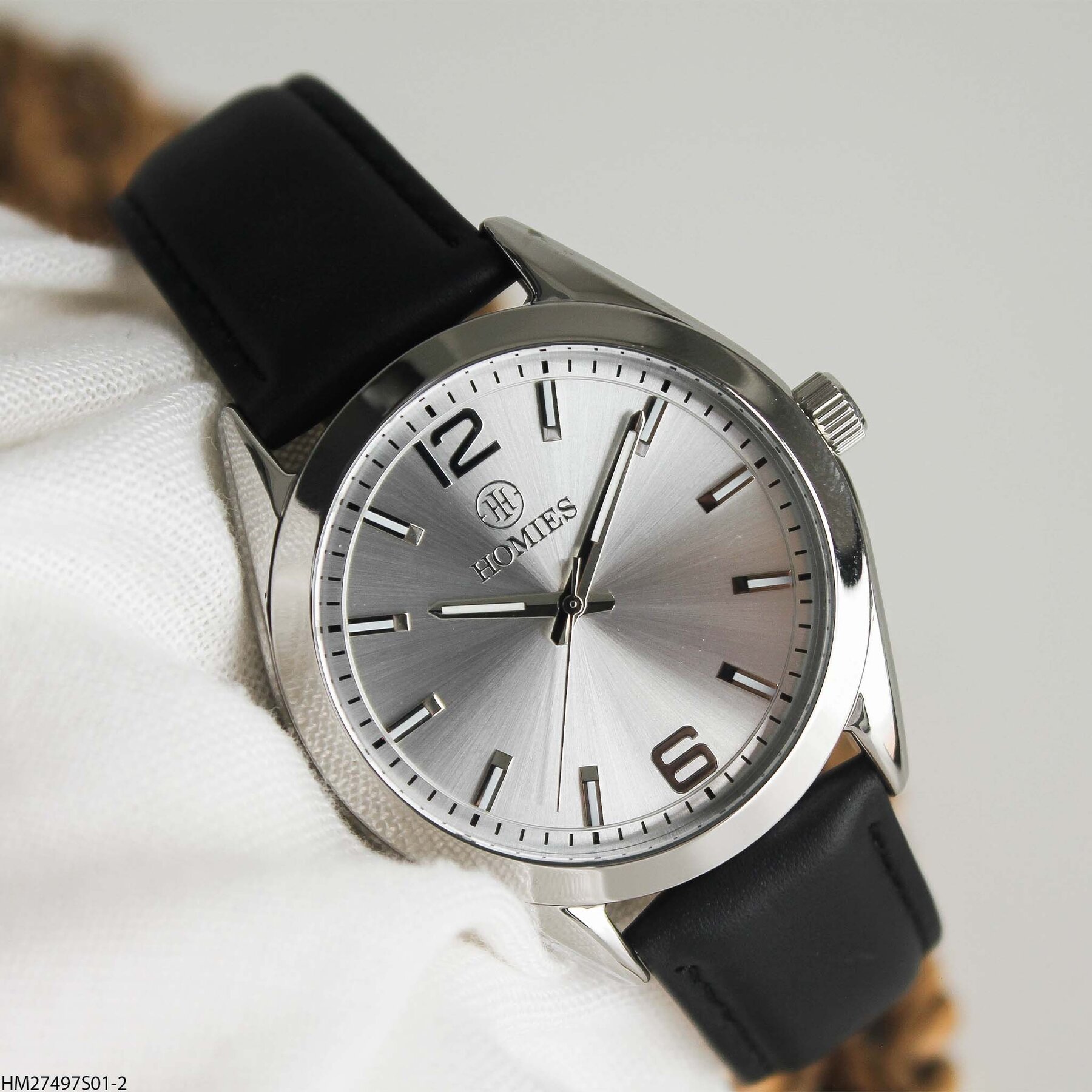 Homies HM27497S01-2 Leather Strap Men Watch