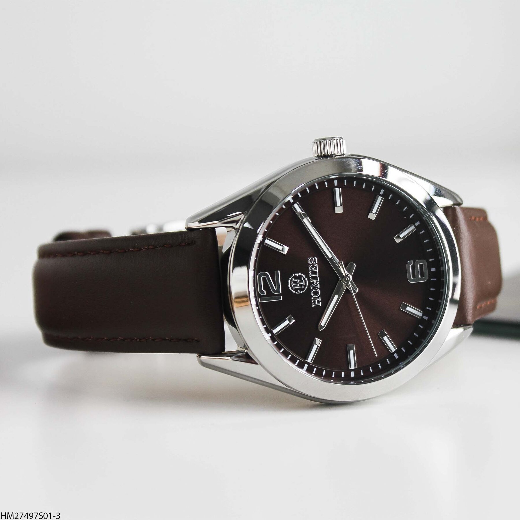 Homies HM27497S01-3 Leather Strap Men Watch