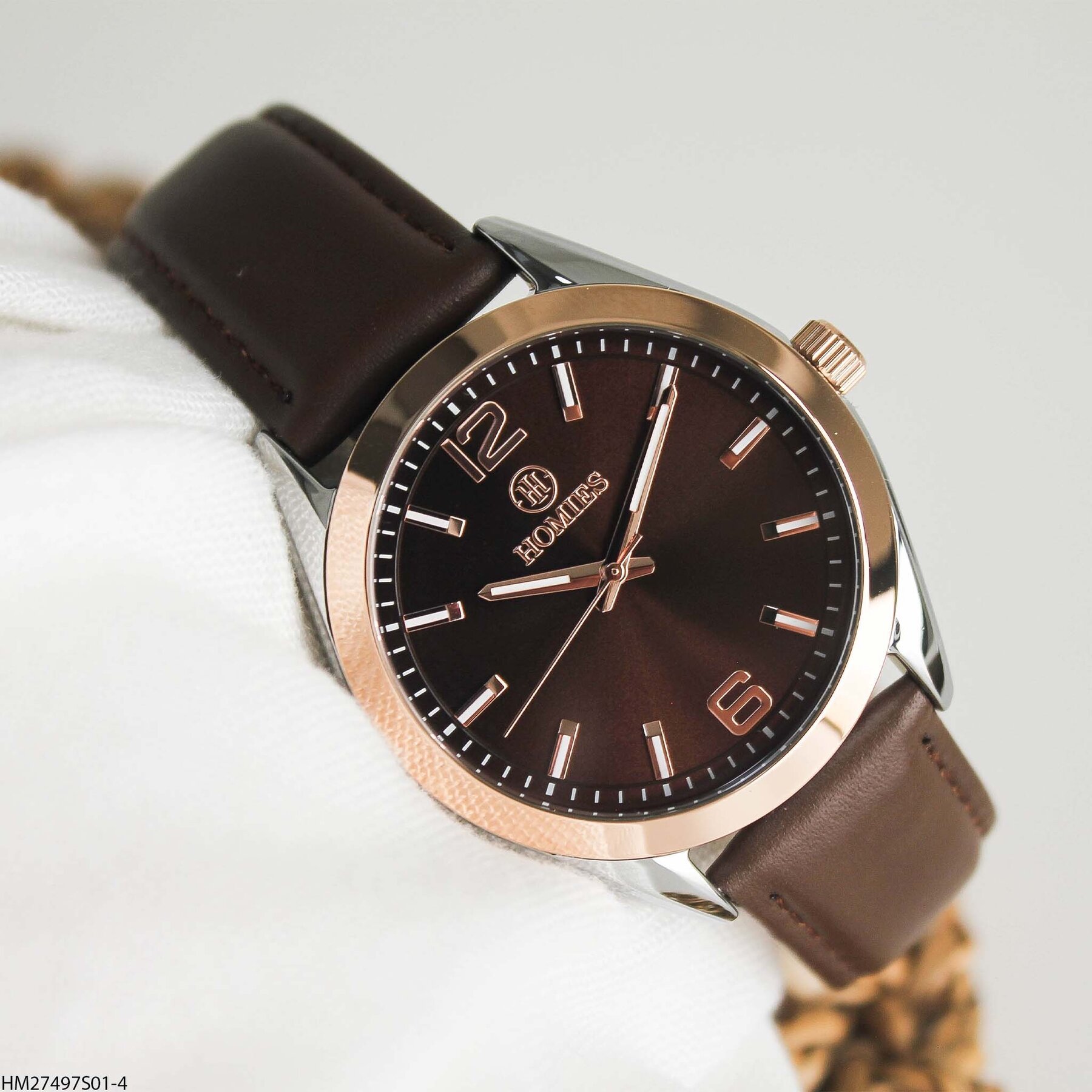 Homies HM27497S01-4 Leather Strap Men Watch