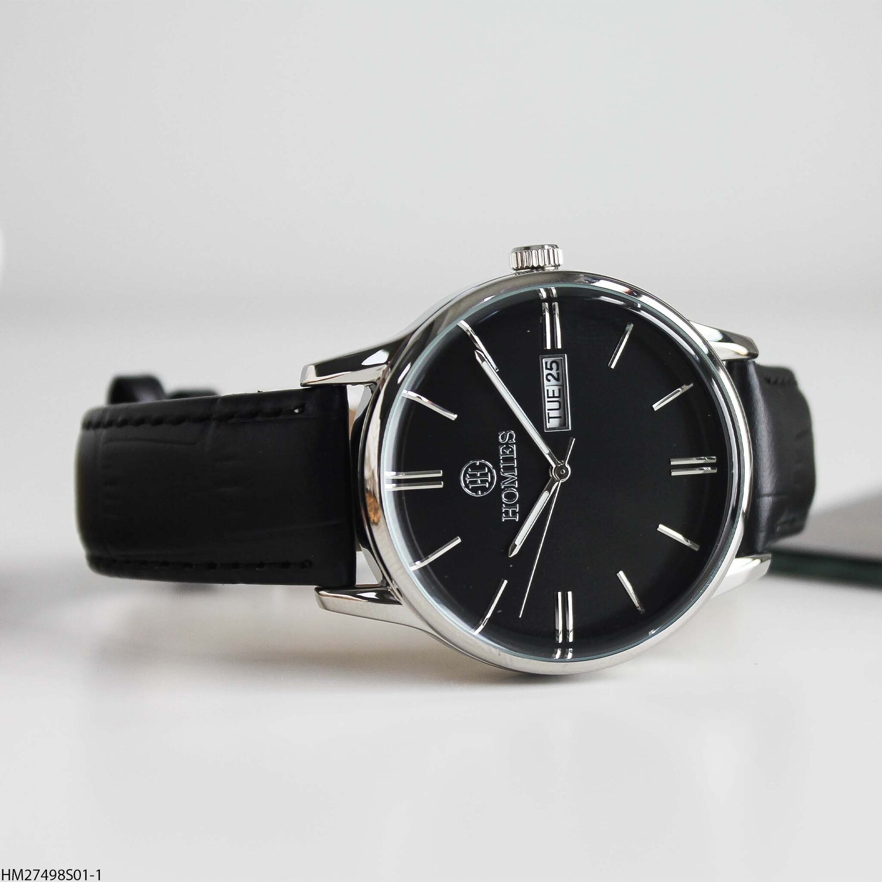 Homies HM27498S01-1 Leather Strap Men Watch