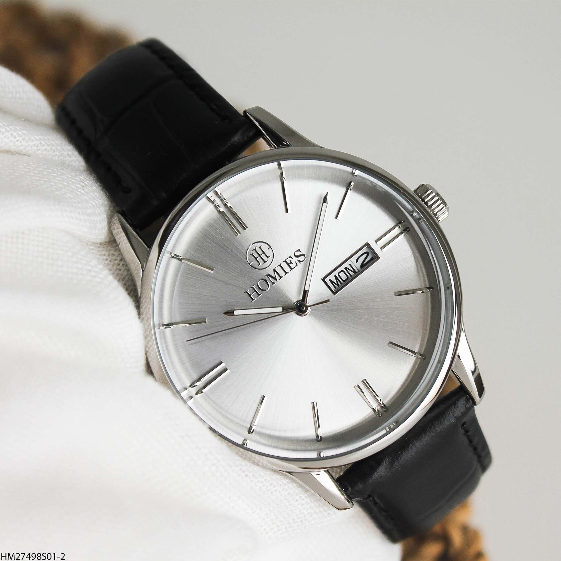 Homies HM27498S01-2 Leather Strap Men Watch