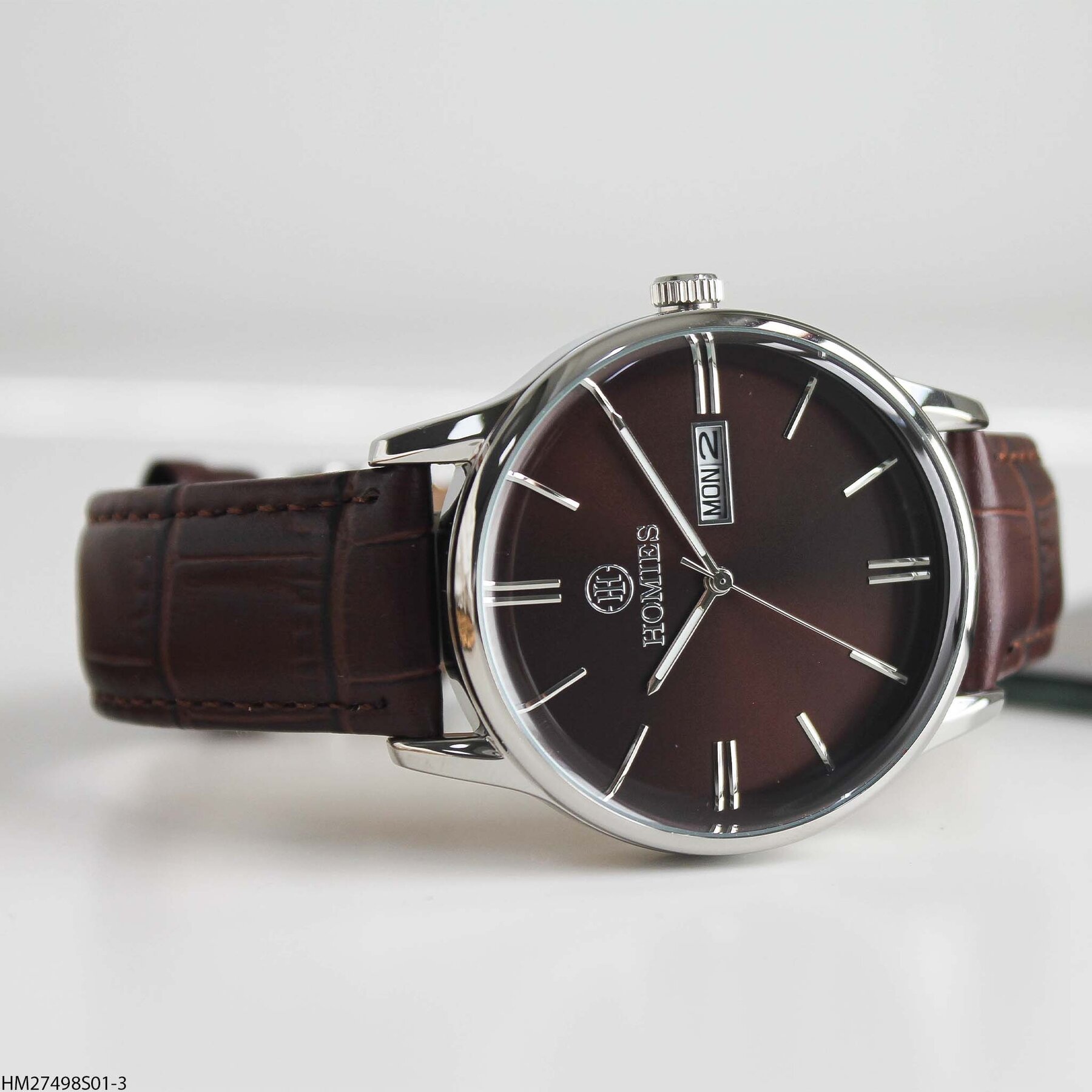 Homies HM27498S01-3 Leather Strap Men Watch