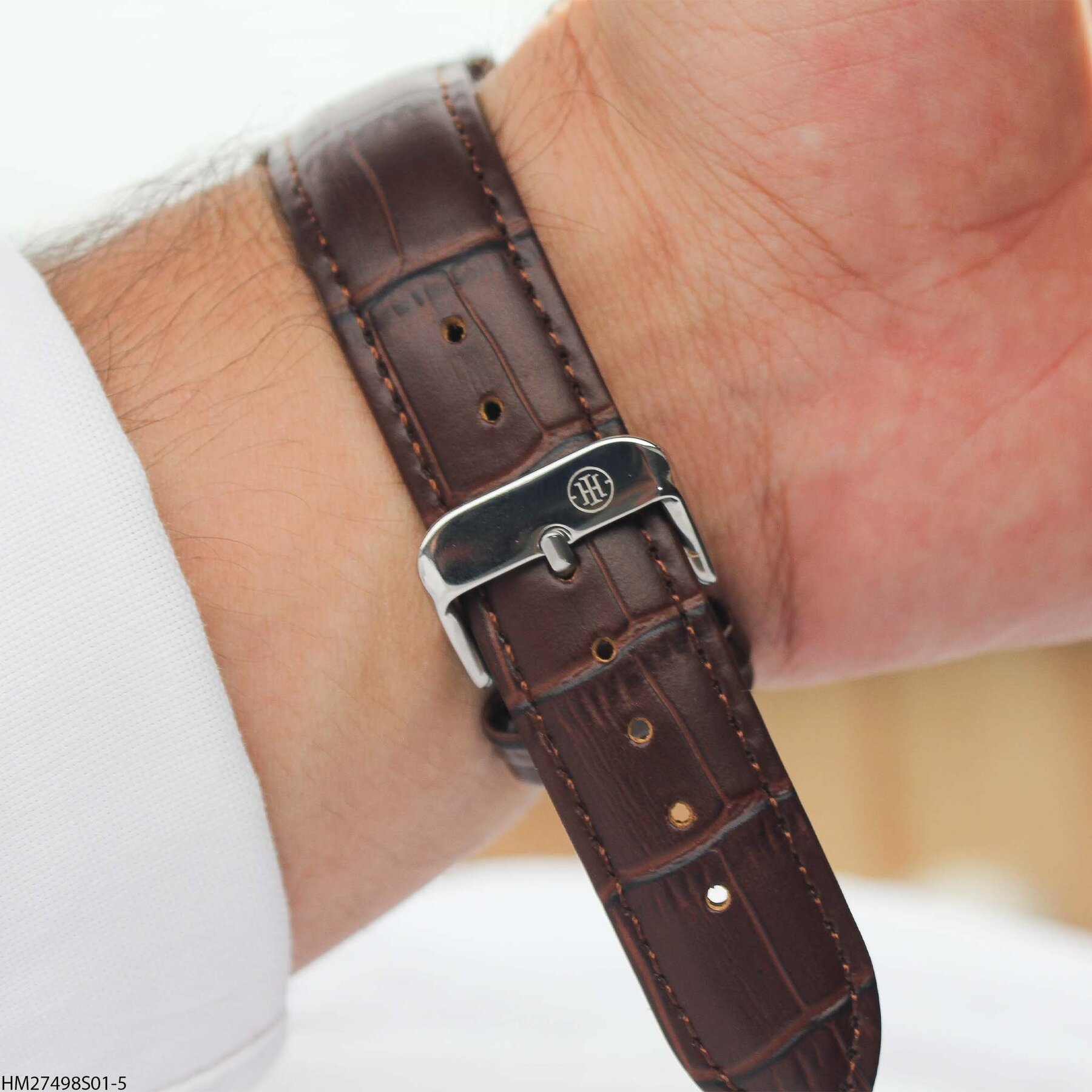 Homies HM27498S01-5 Leather Strap Men Watch