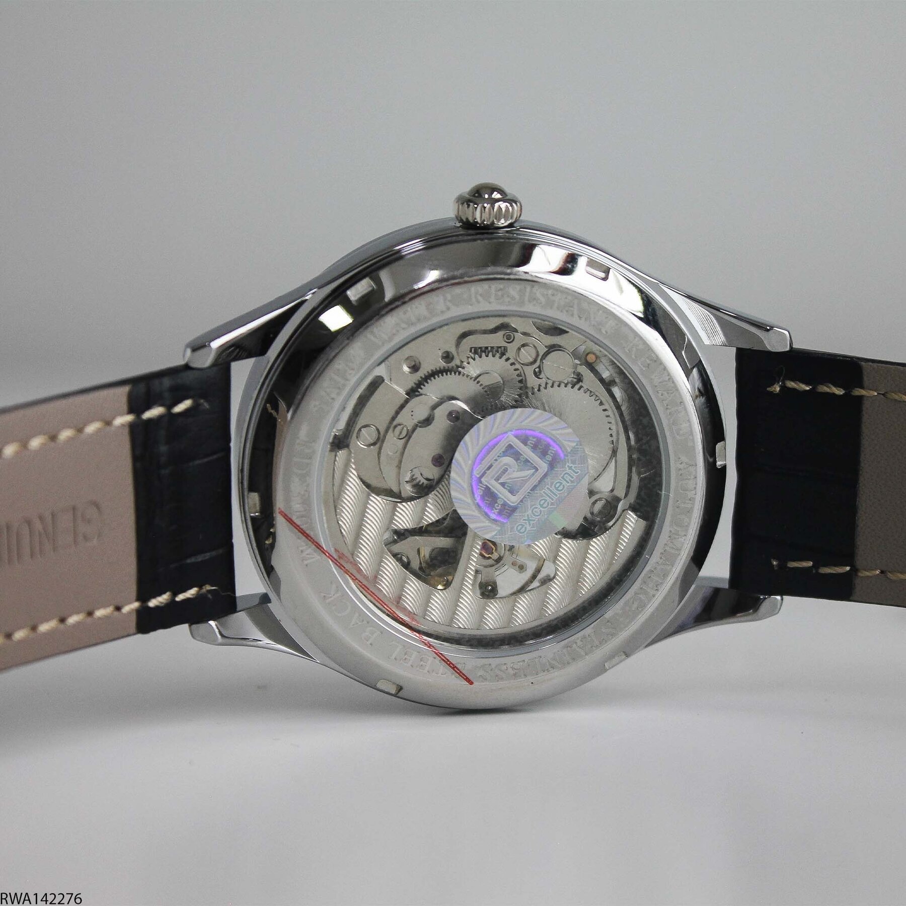 Reward RWA142276 Leather Strap Automatic Men Watch