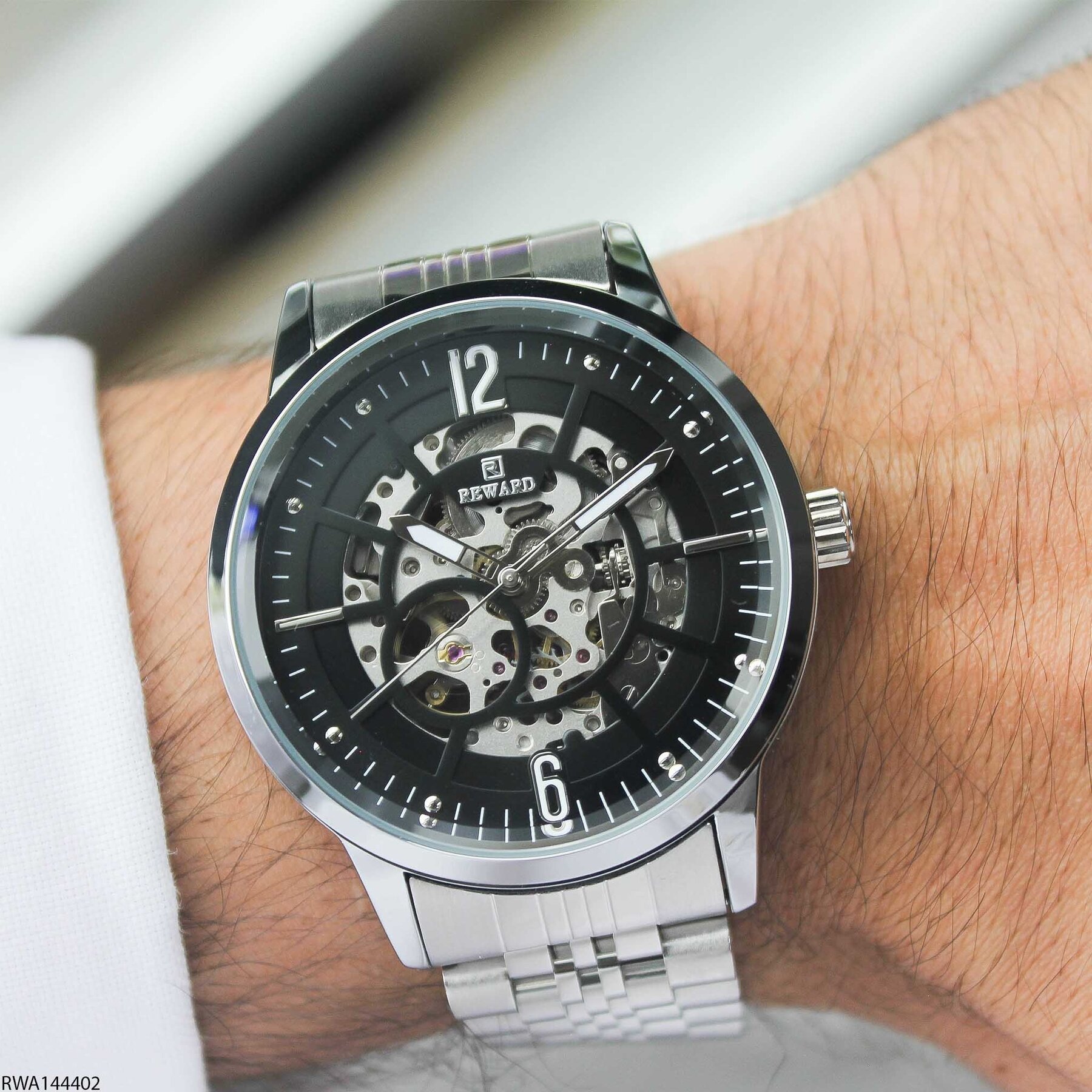 Reward RWA144402 Steel Strap Automatic Men Watch