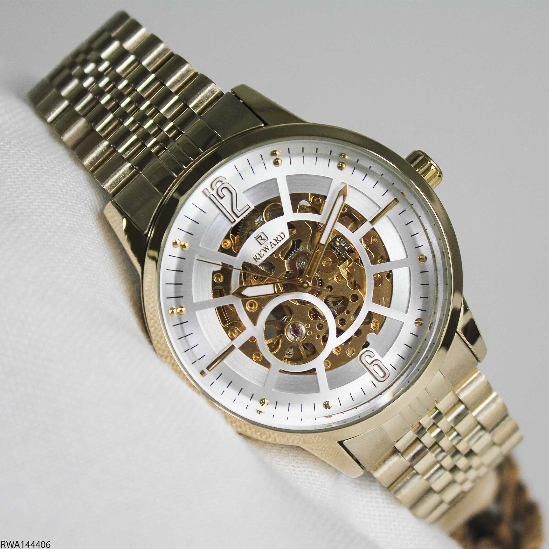 Reward RWA144406 Steel Strap Automatic Men Watch