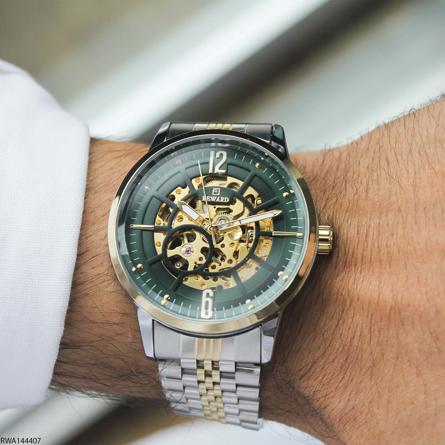 Reward RWA144407 Steel Strap Automatic Men Watch