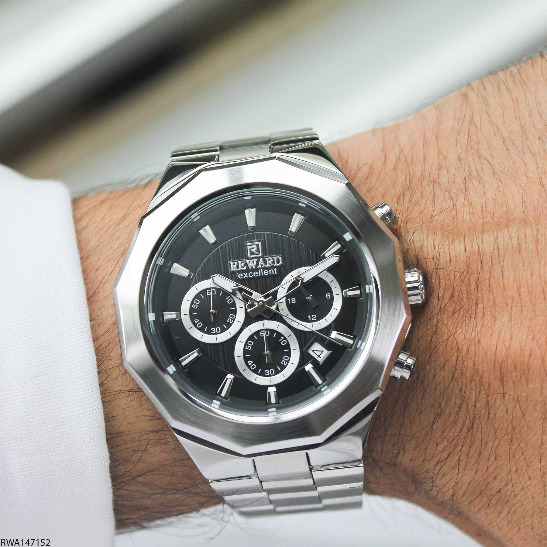 Reward RWA147152 Steel Strap Men Watch