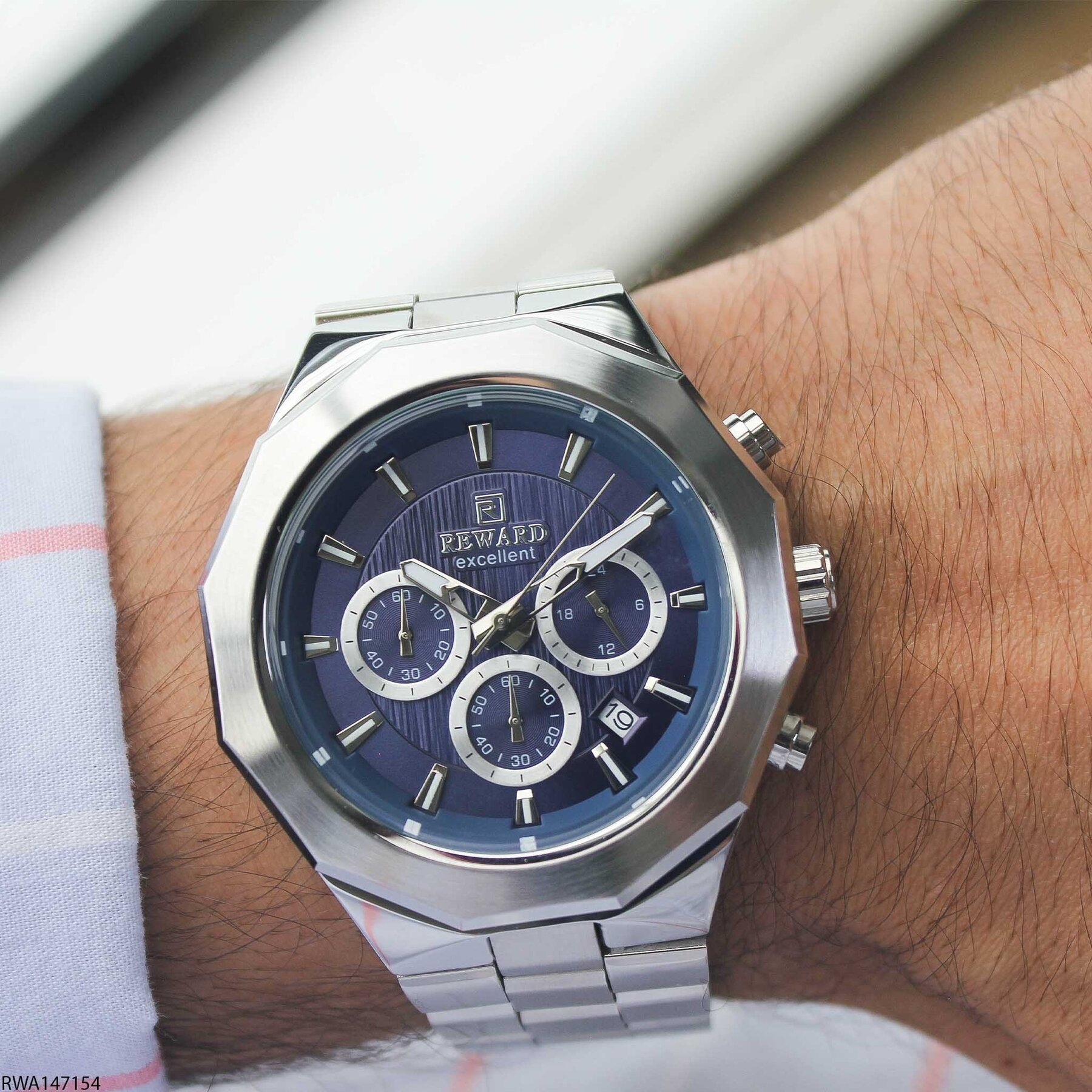 Reward RWA147154 Steel Strap Men Watch