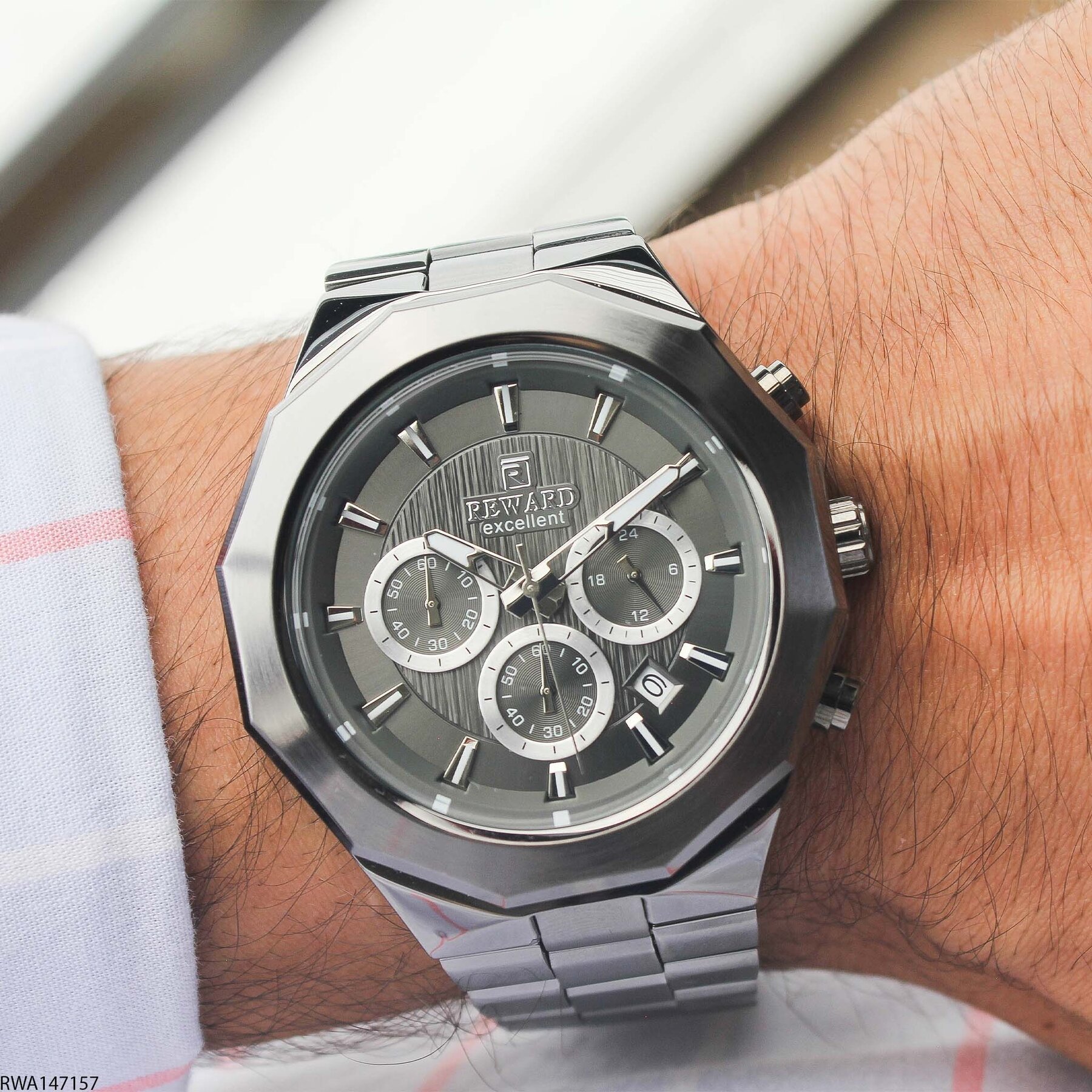 Reward RWA147157 Steel Strap Men Watch