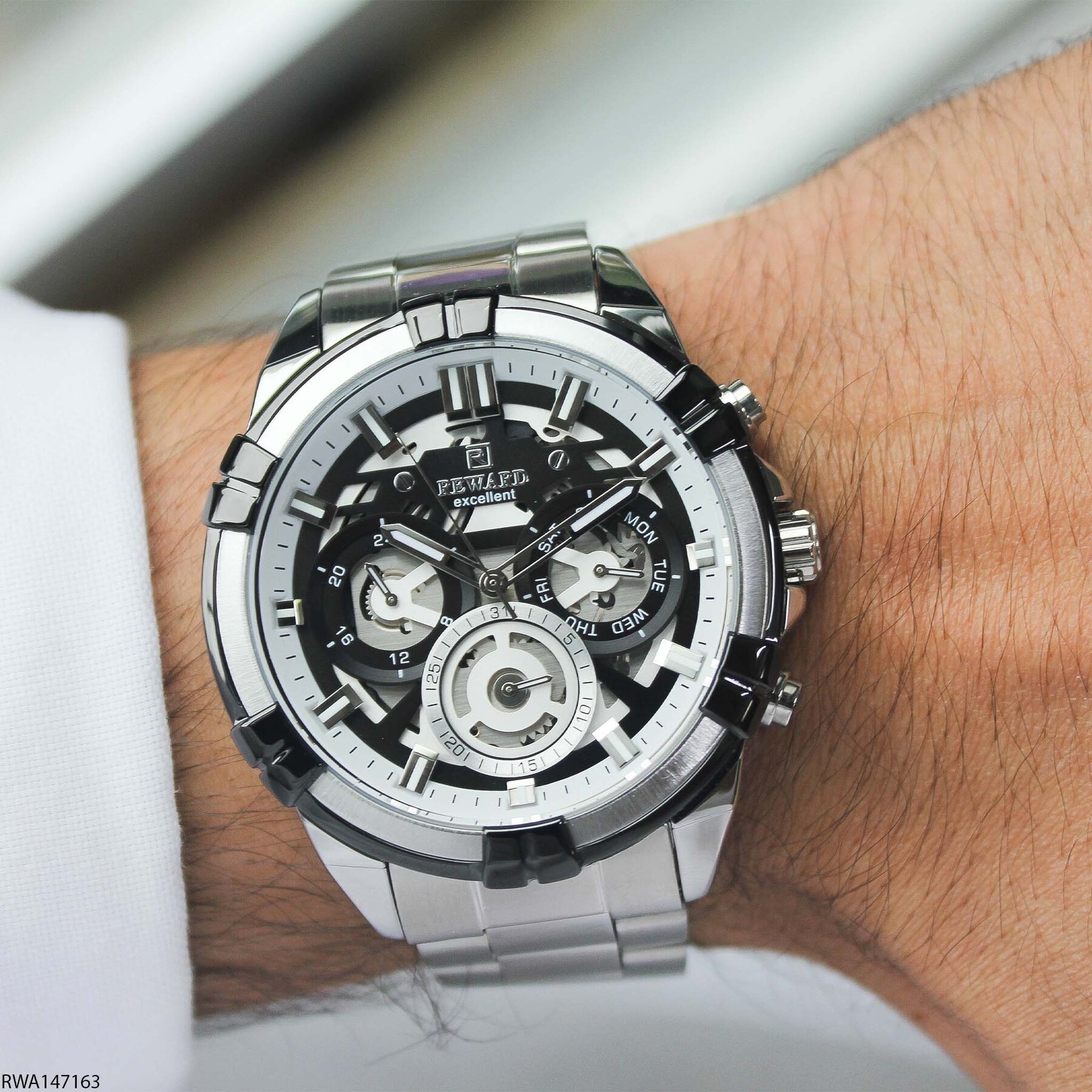 Reward RWA147163 Steel Strap Men Watch