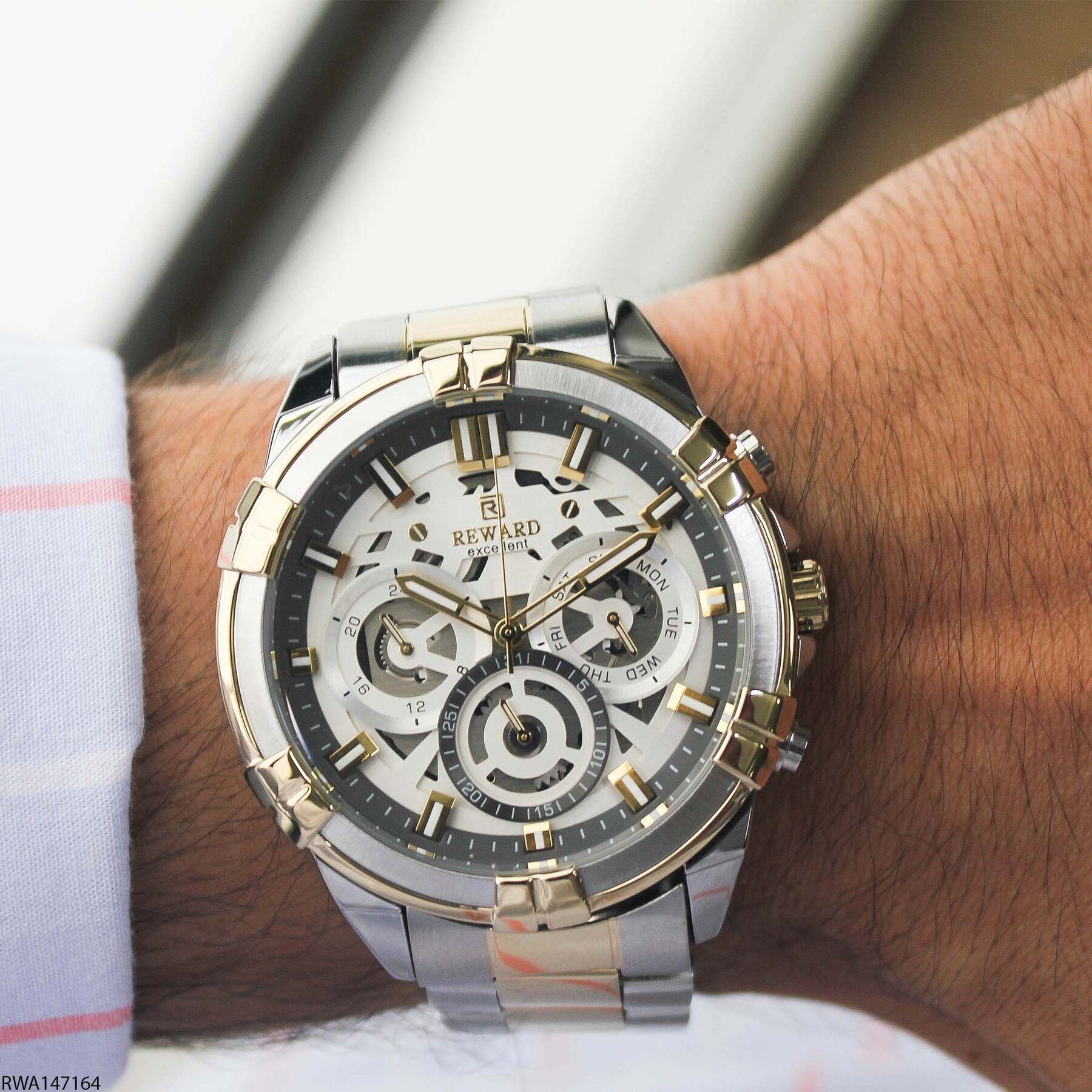 Reward RWA147164 Steel Strap Men Watch