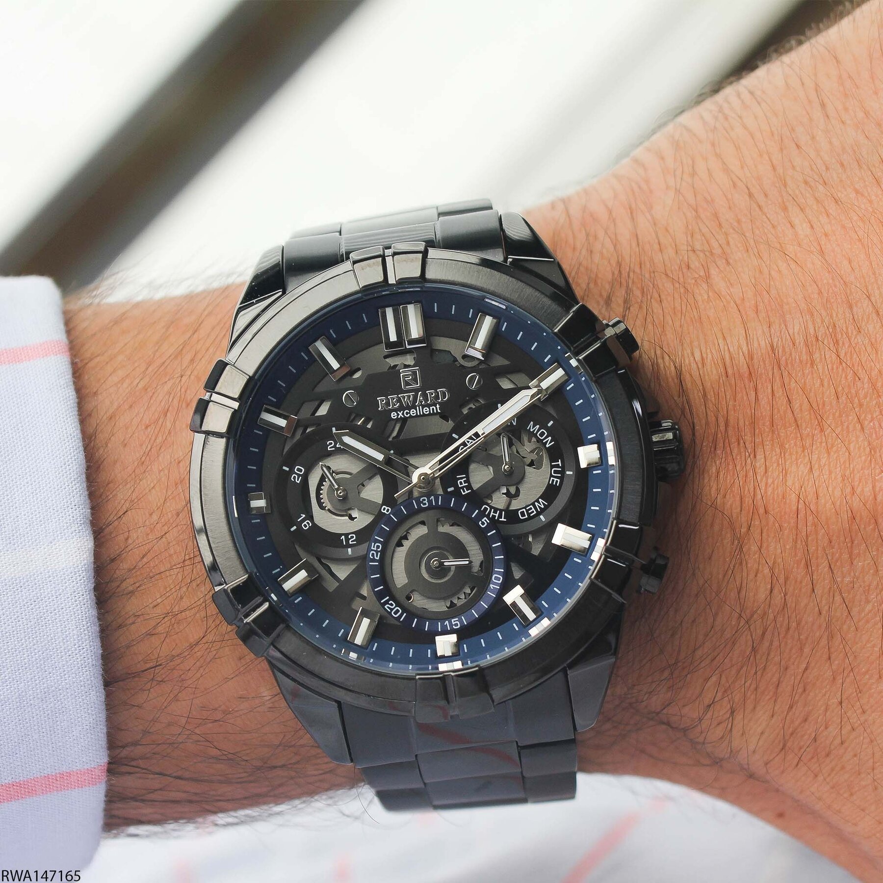 Reward RWA147165 Steel Strap Men Watch