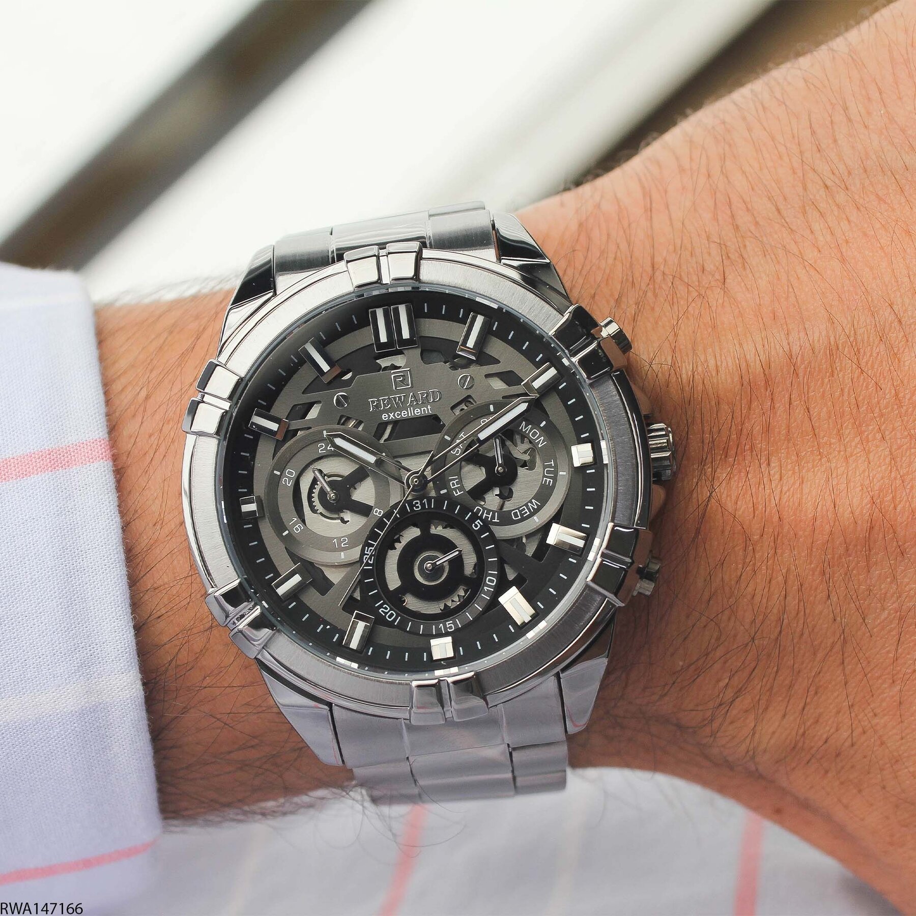 Reward RWA147166 Steel Strap Men Watch