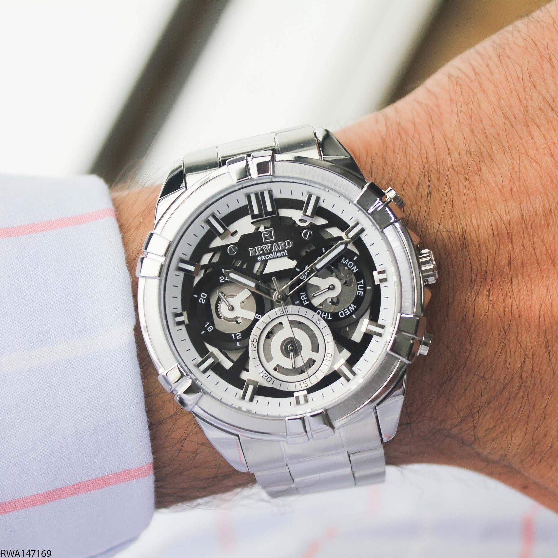 Reward RWA147169 Steel Strap Men Watch