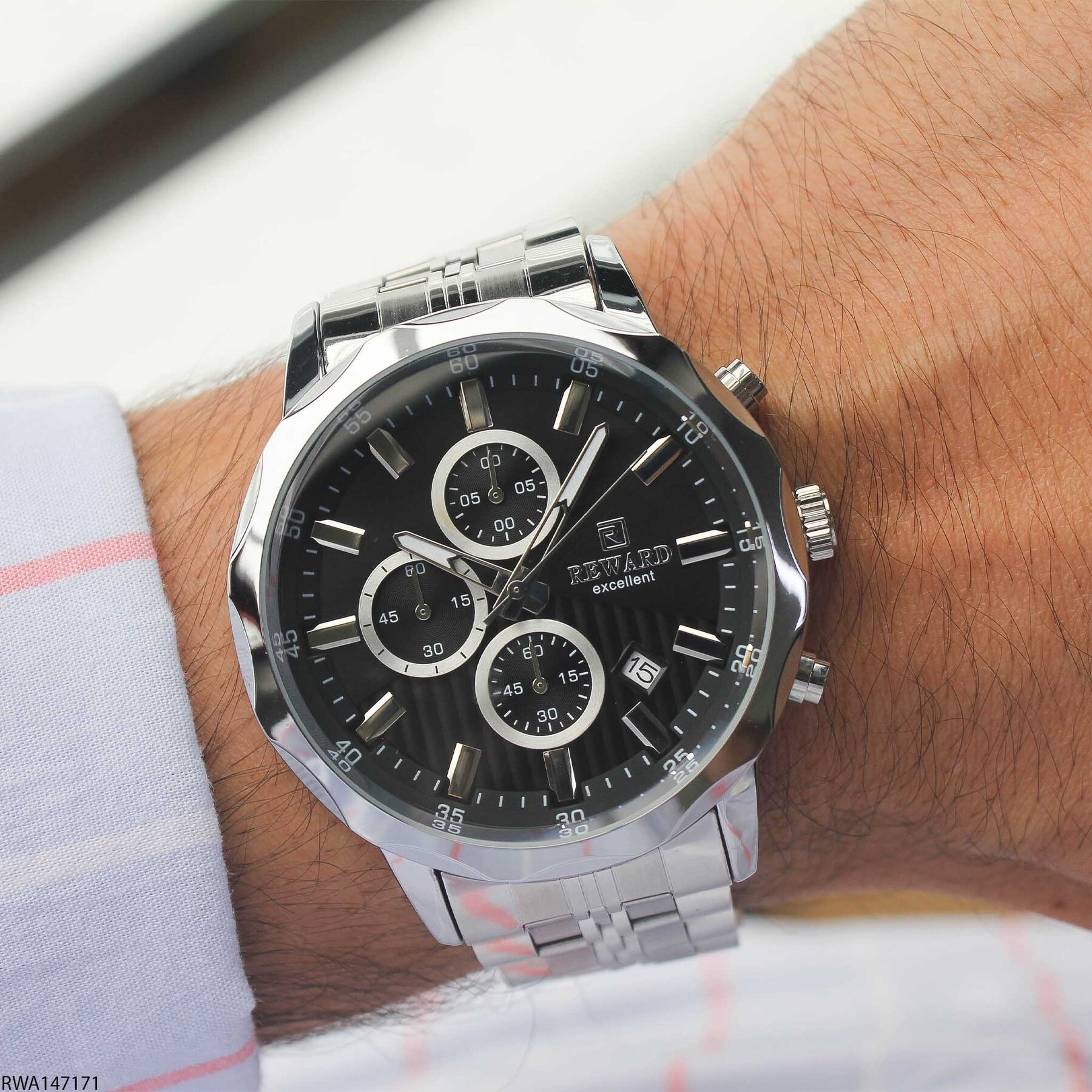 Reward RWA147171 Steel Strap Men Watch