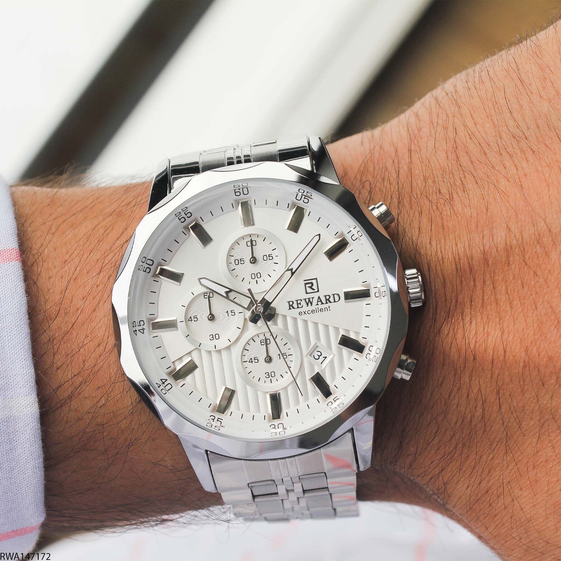 Reward RWA147172 Steel Strap Men Watch