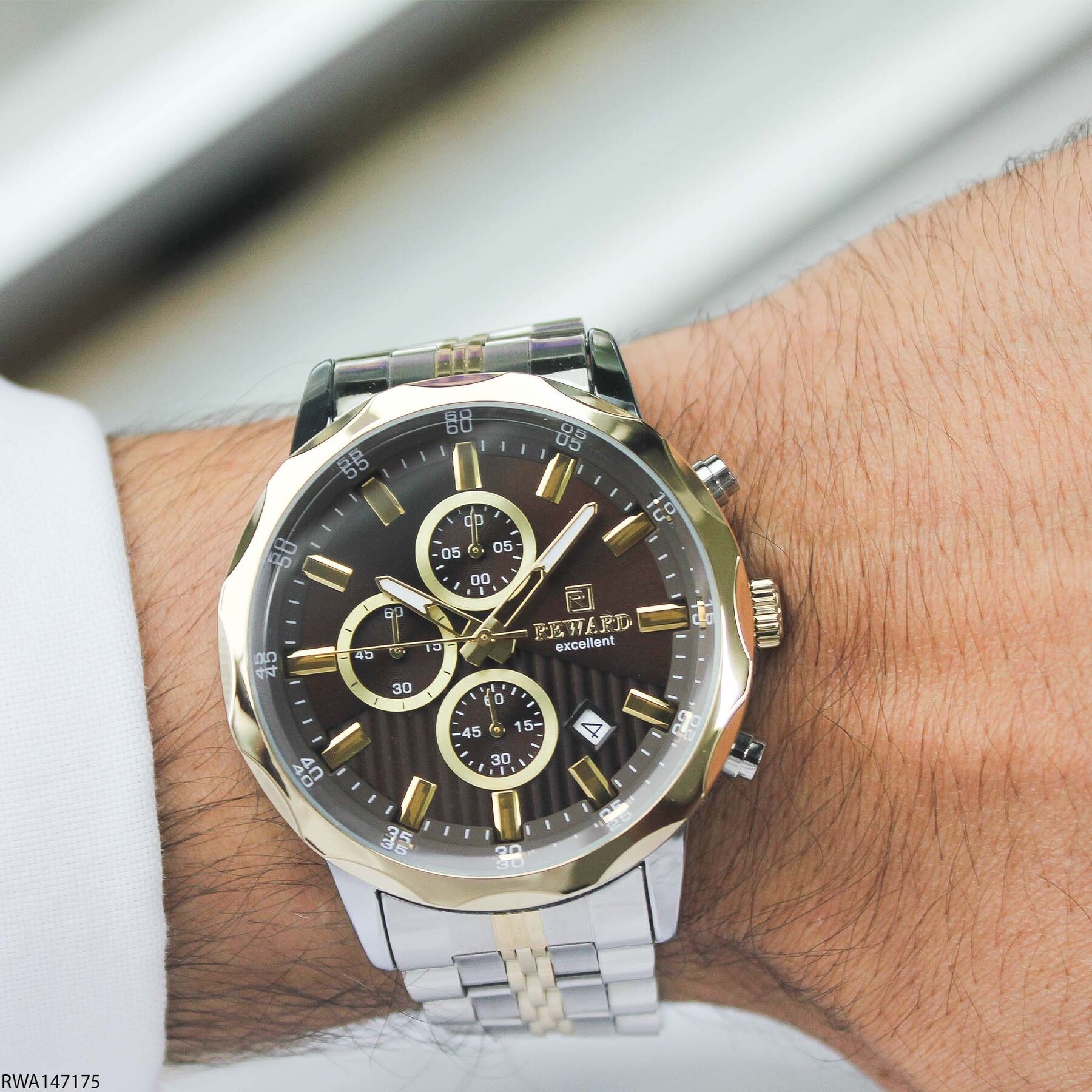 Reward RWA147175 Steel Strap Men Watch