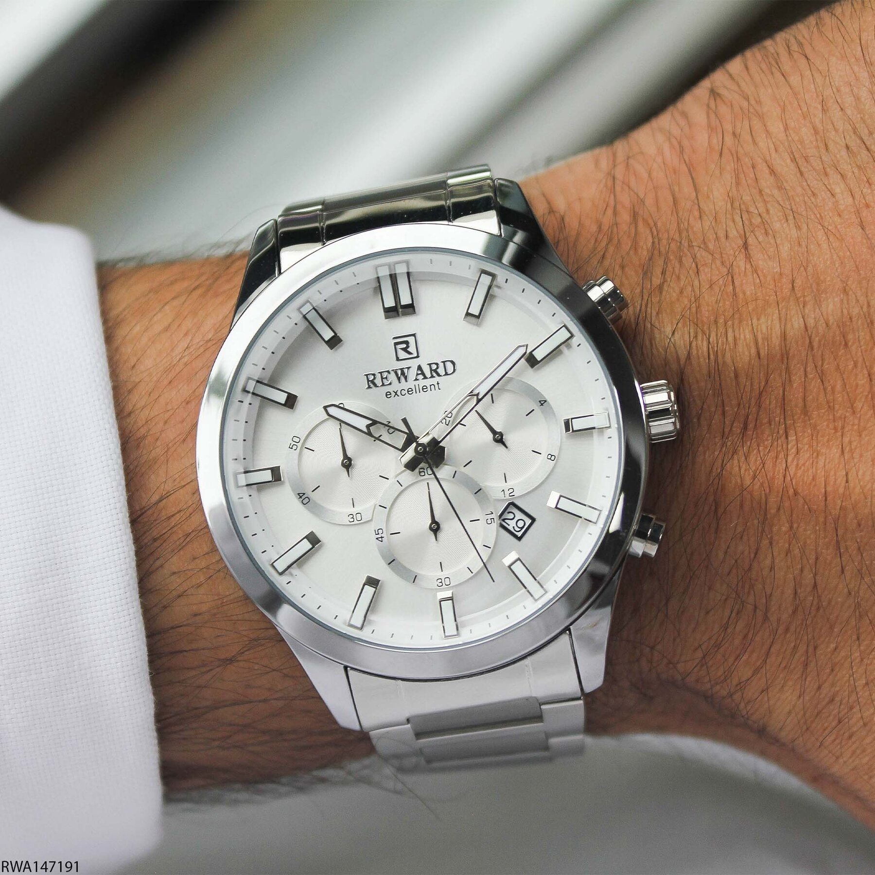 Reward RWA147191 Steel Strap Men Watch