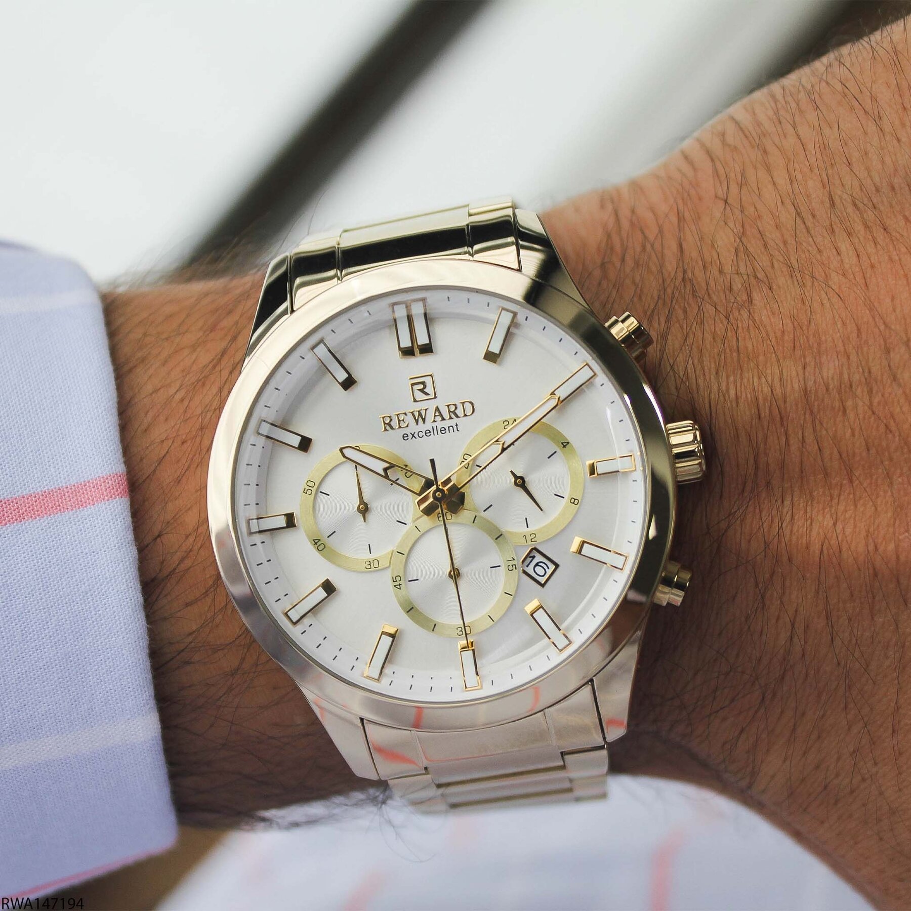 Reward RWA147194 Steel Strap Men Watch