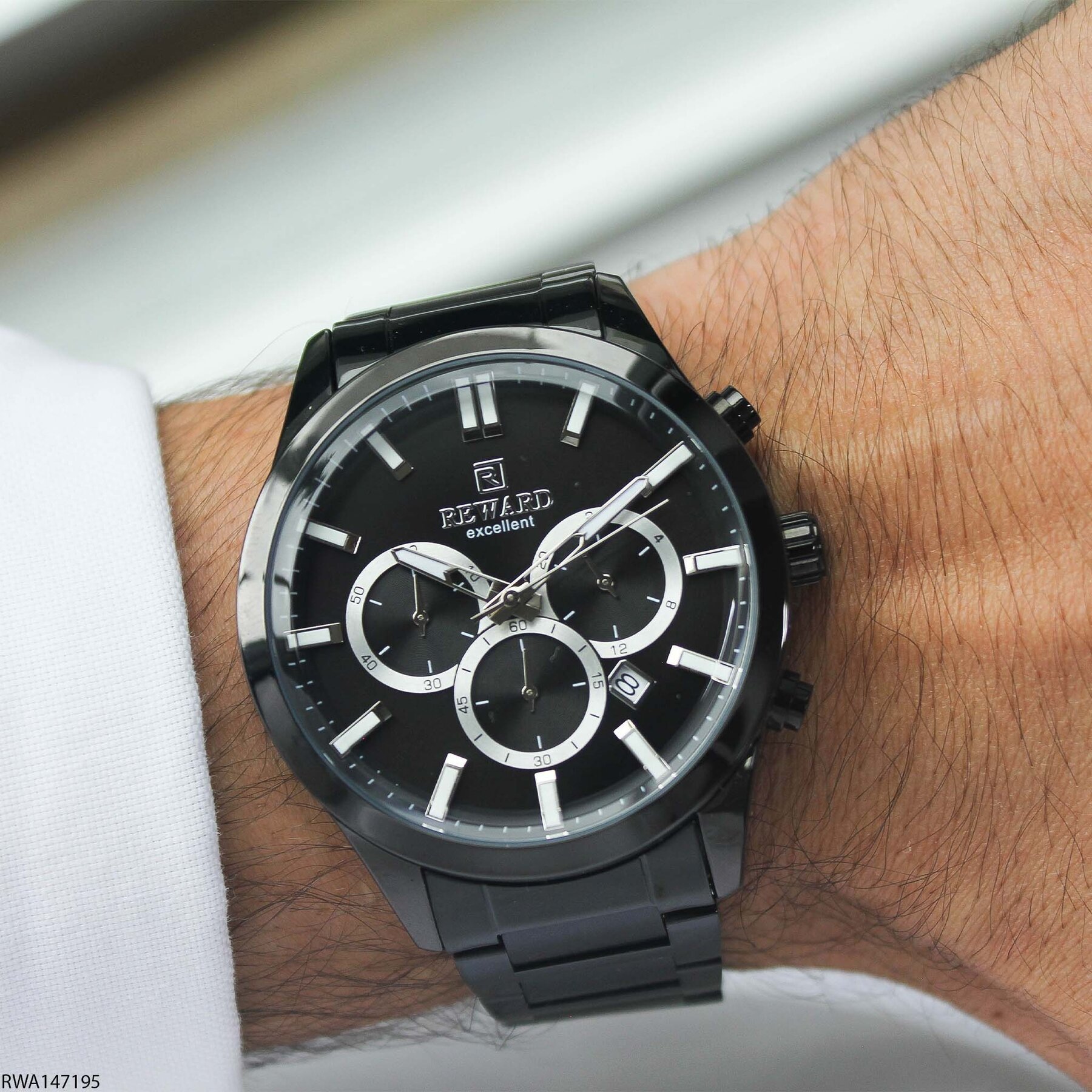 Reward RWA147195 Çelik Kordonlu Erkek Kol Saati