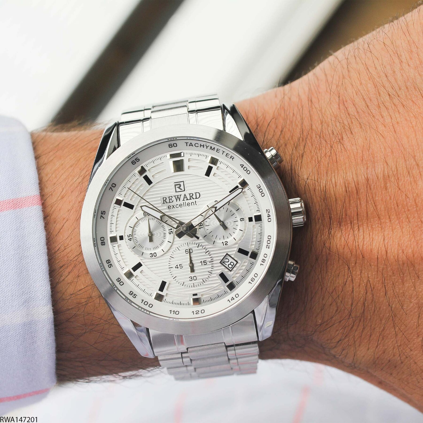 Reward RWA147201 Steel Strap Men Watch