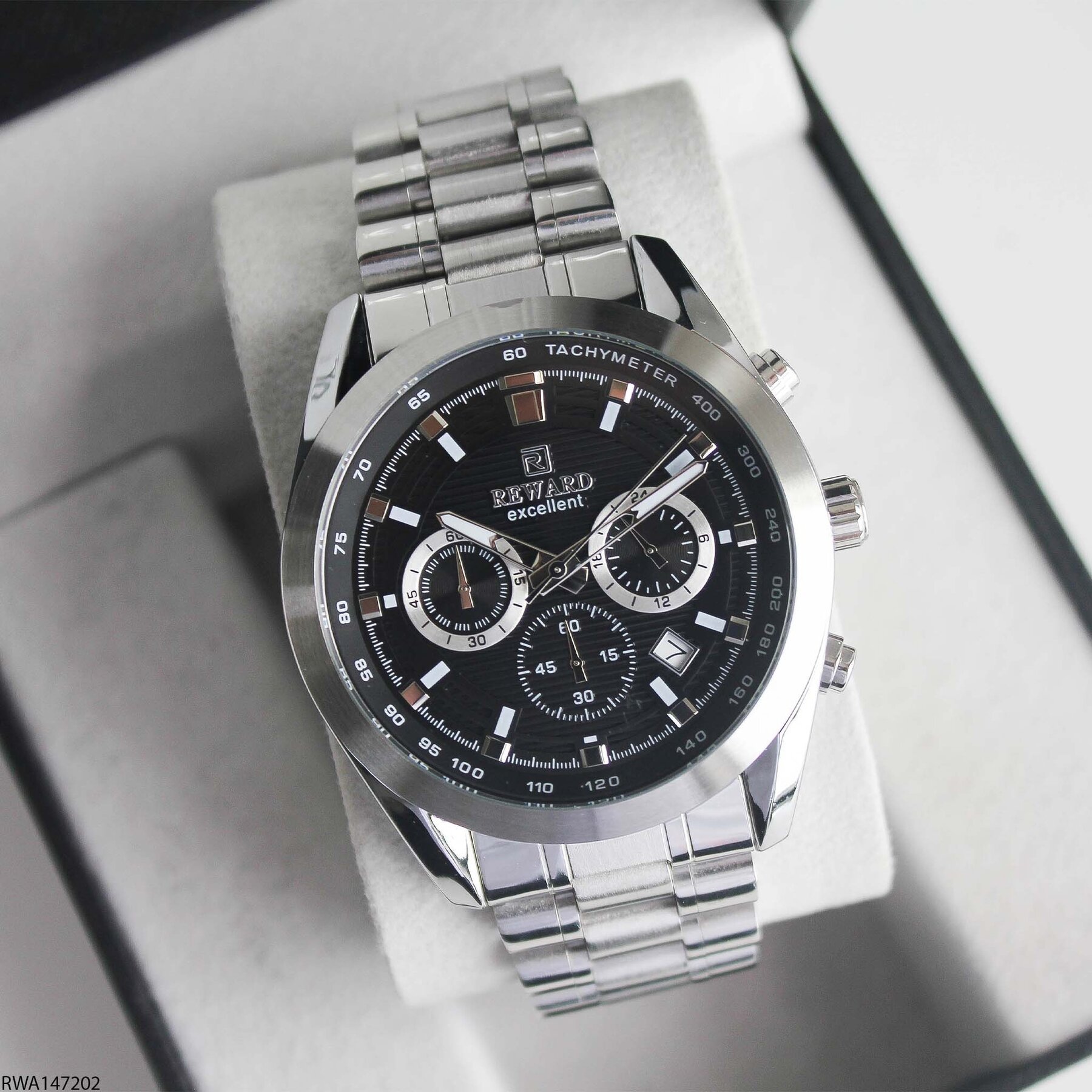 Reward RWA147202 Çelik Kordonlu Erkek Kol Saati