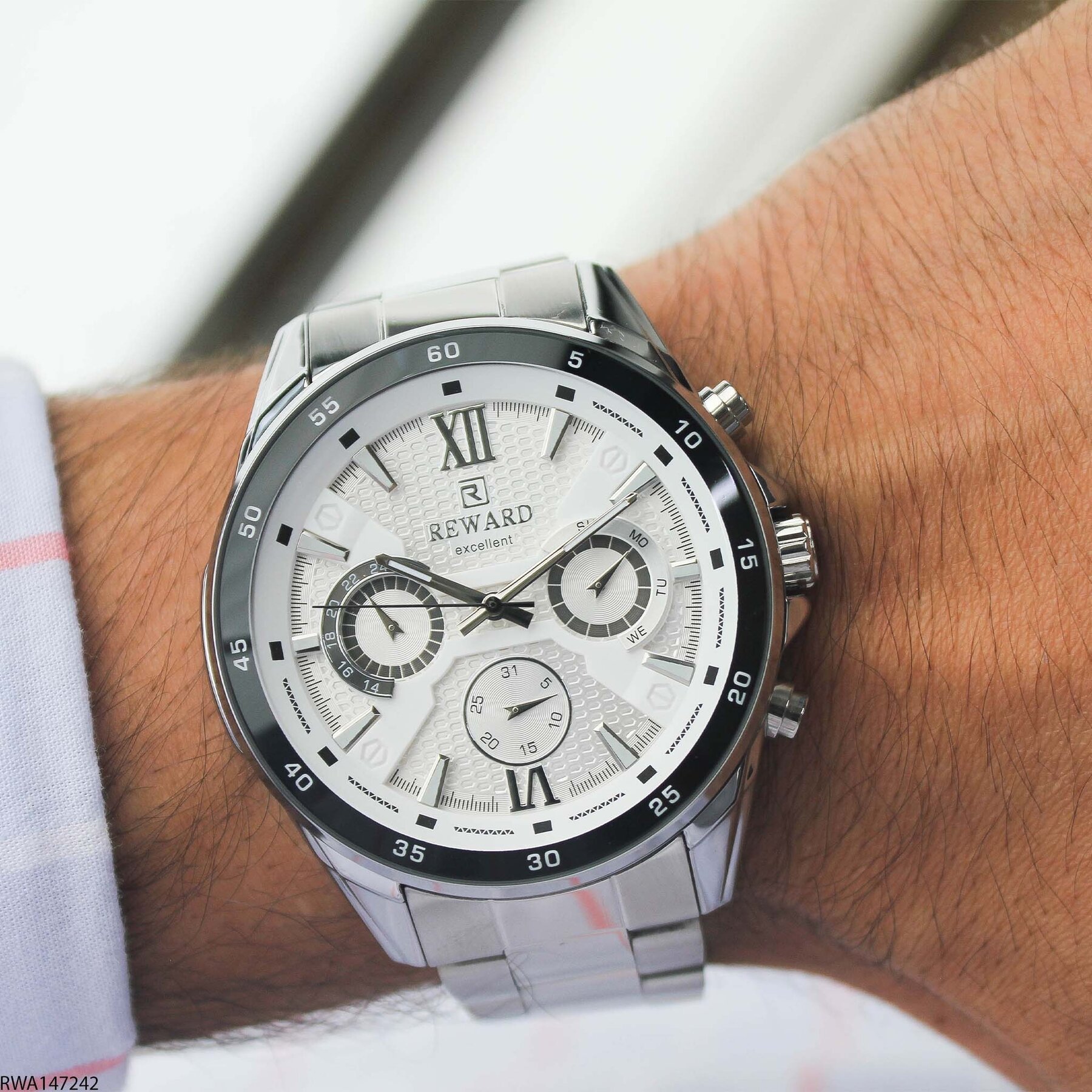 Reward RWA147242 Steel Strap Men Watch