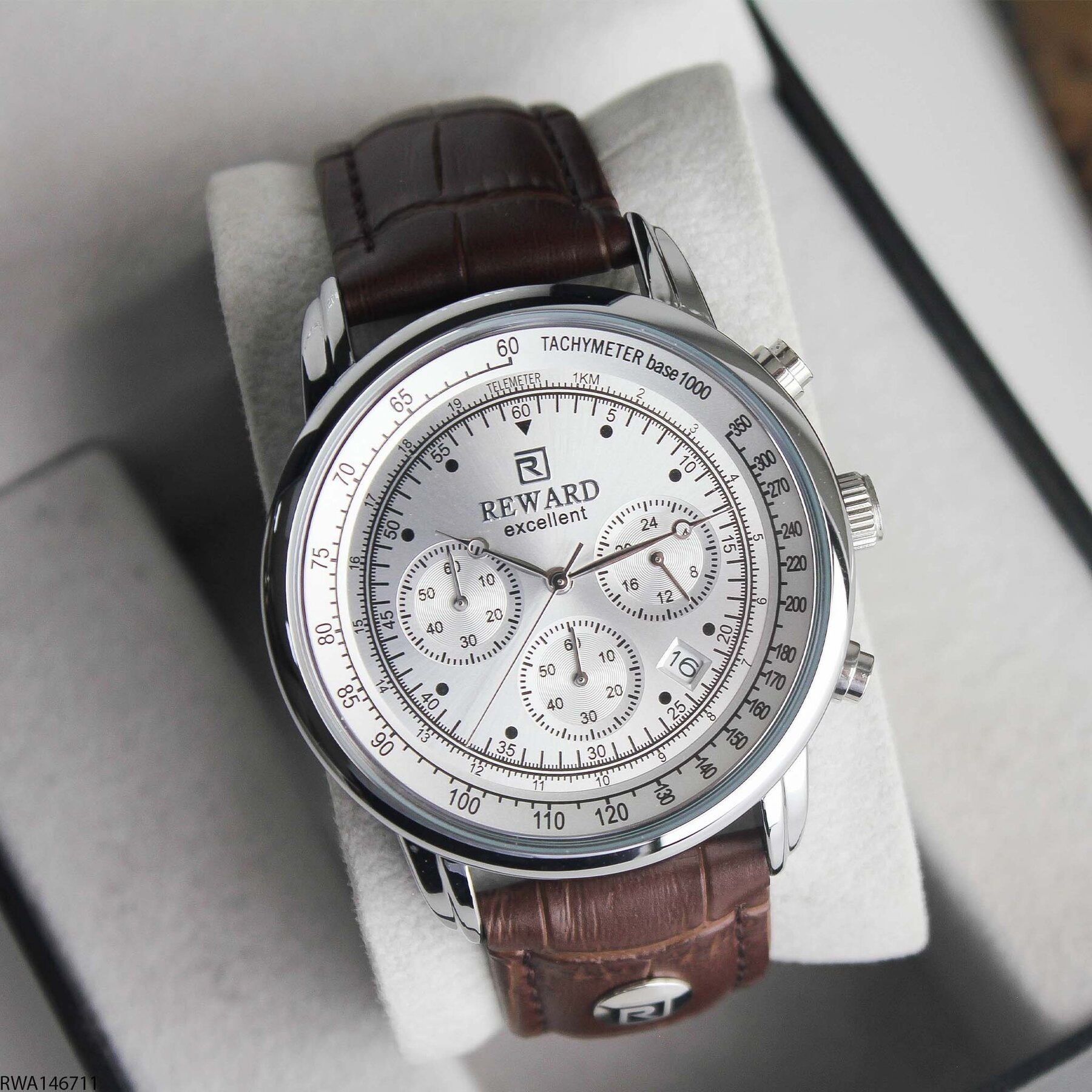 Reward RWA147611 Leather Strap Men Watch