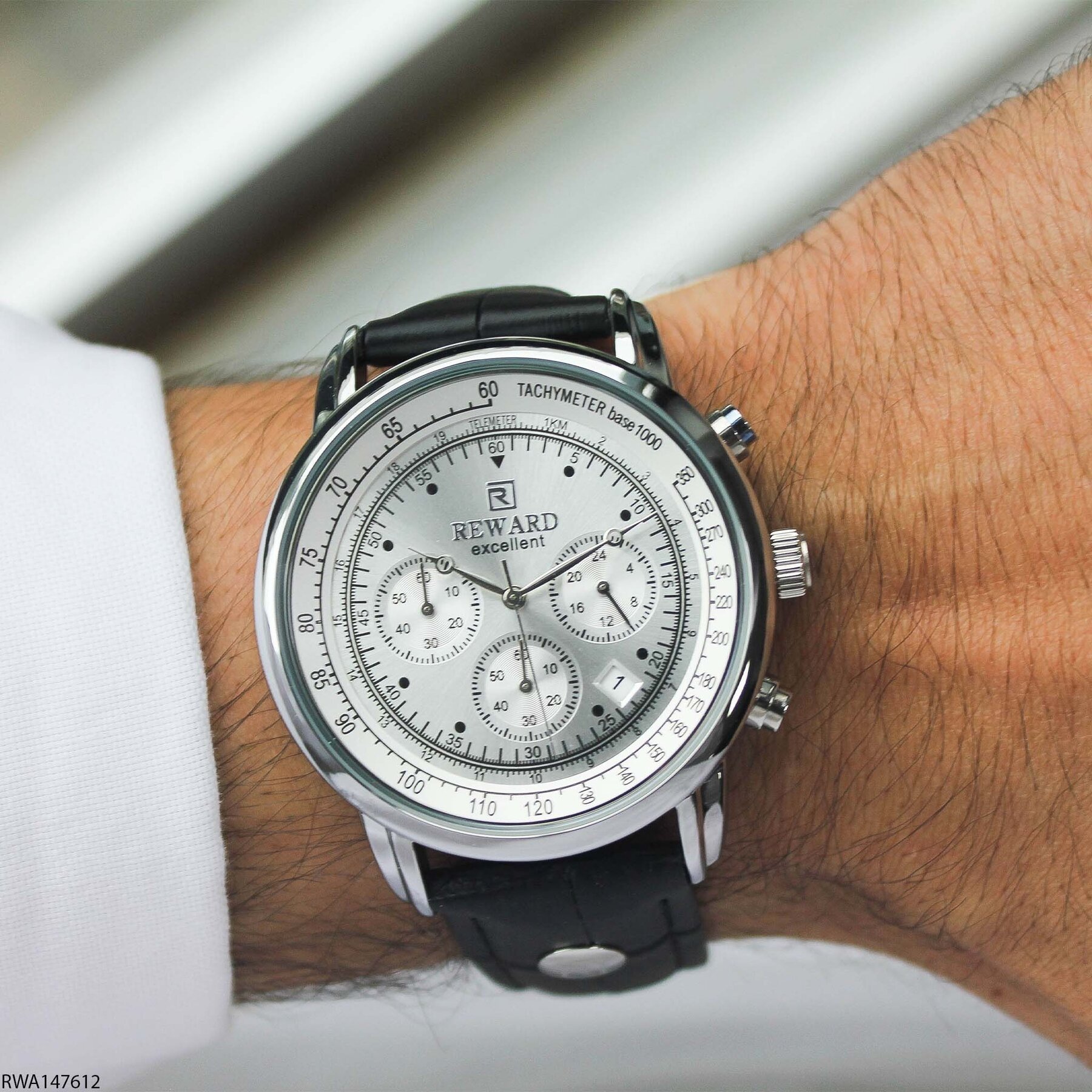 Reward RWA147612 Leather Strap Men Watch