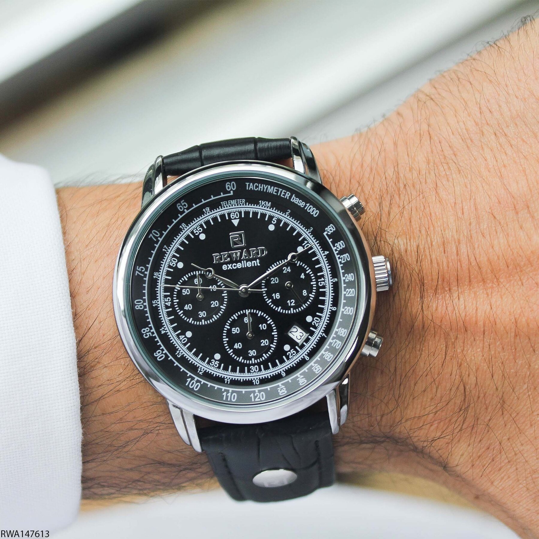 Reward RWA147613 Leather Strap Men Watch